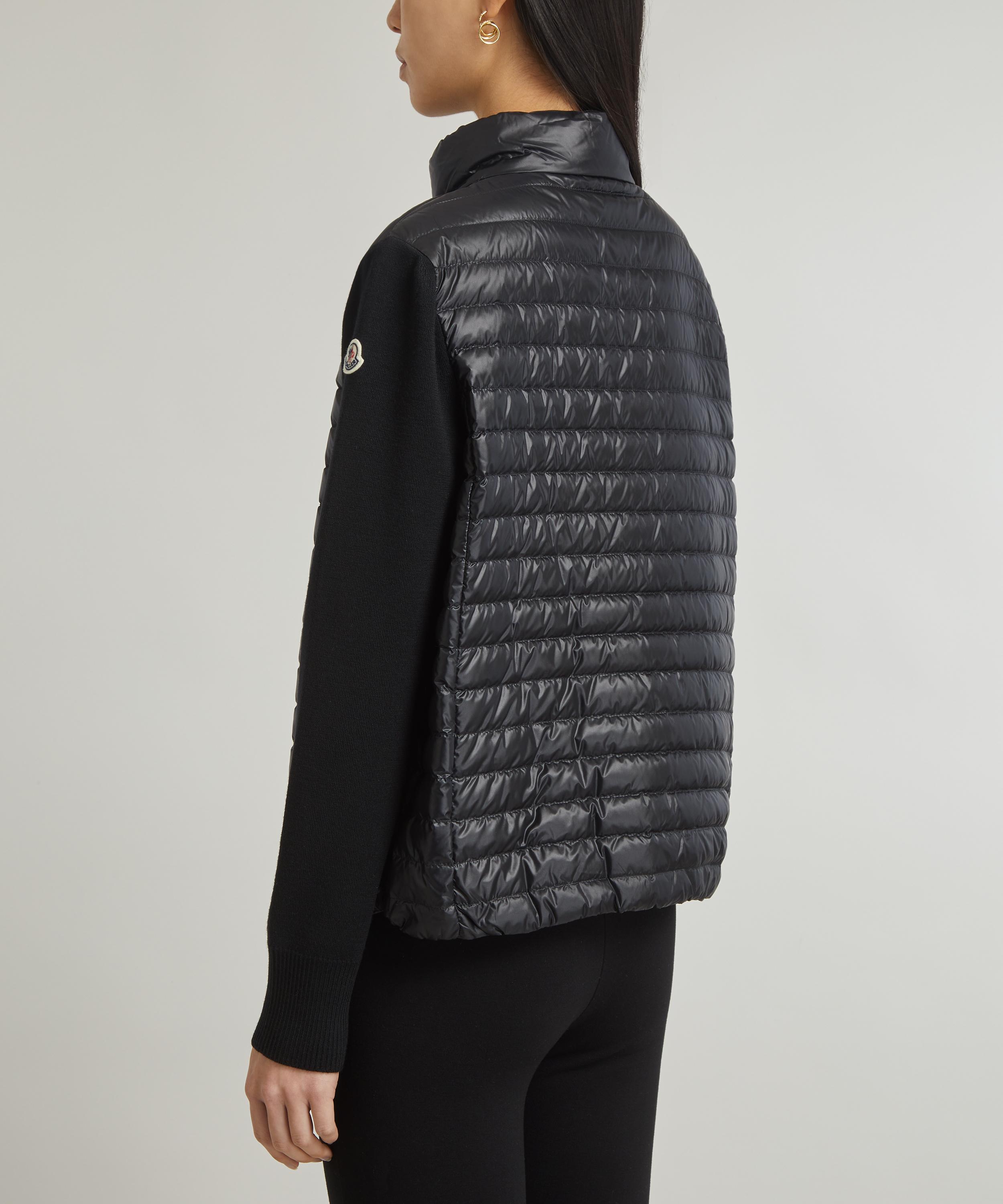 Moncler down cheap wool cardigan