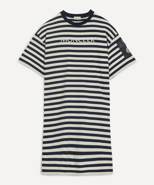 Moncler - Striped T-Shirt Dress image number null