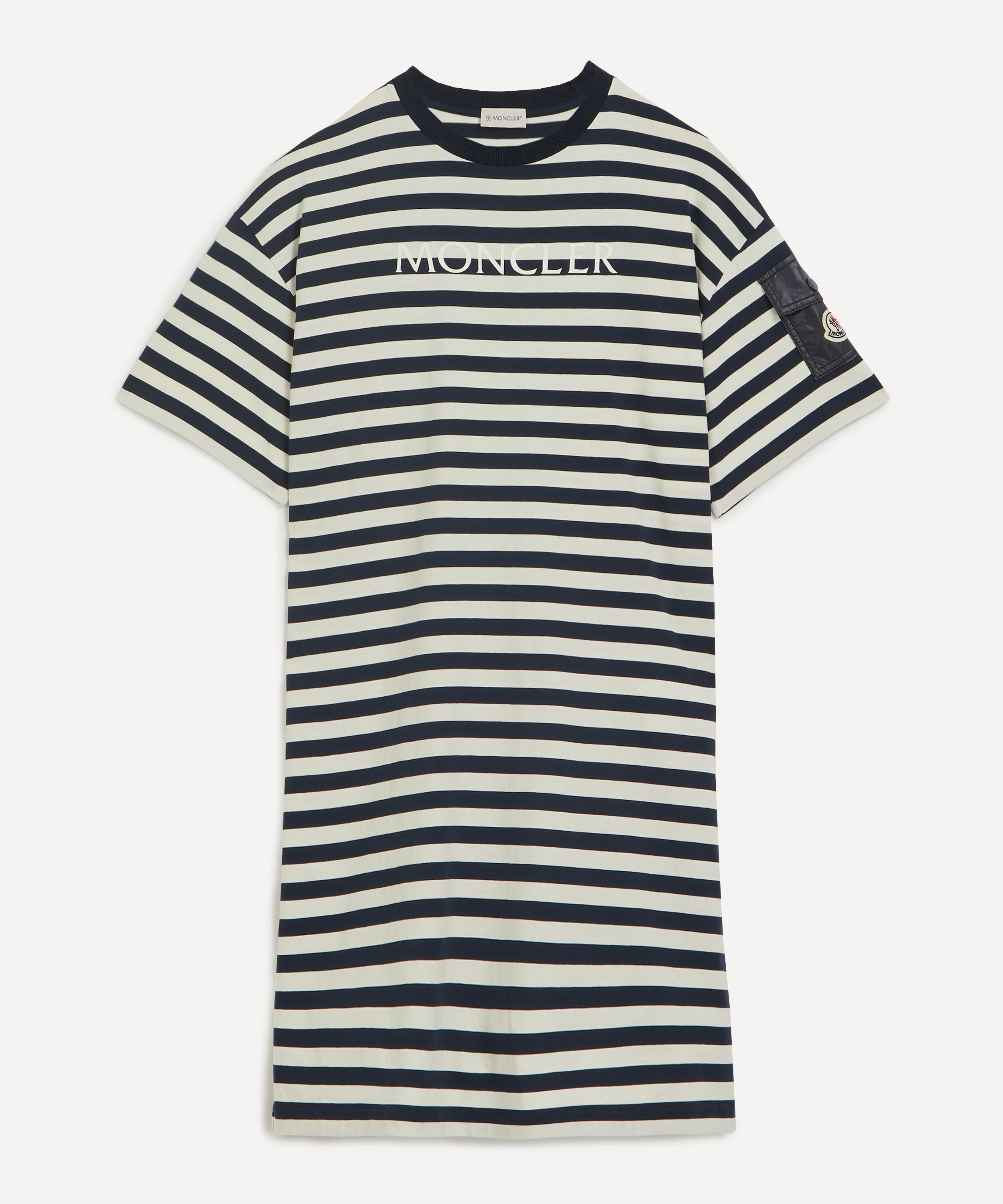 guess t shirt dress striped