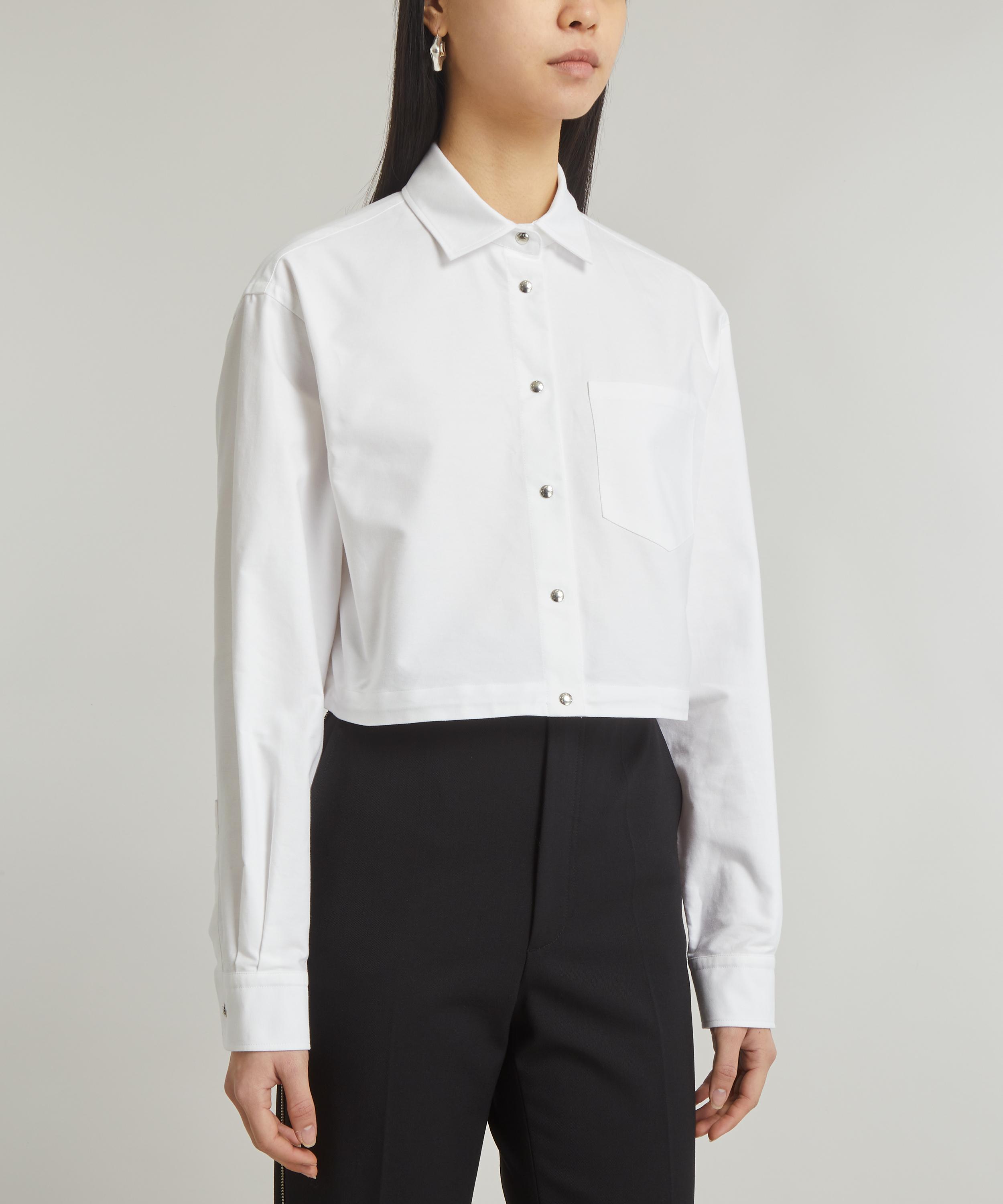 Moncler - Cropped Cotton Shirt image number 2