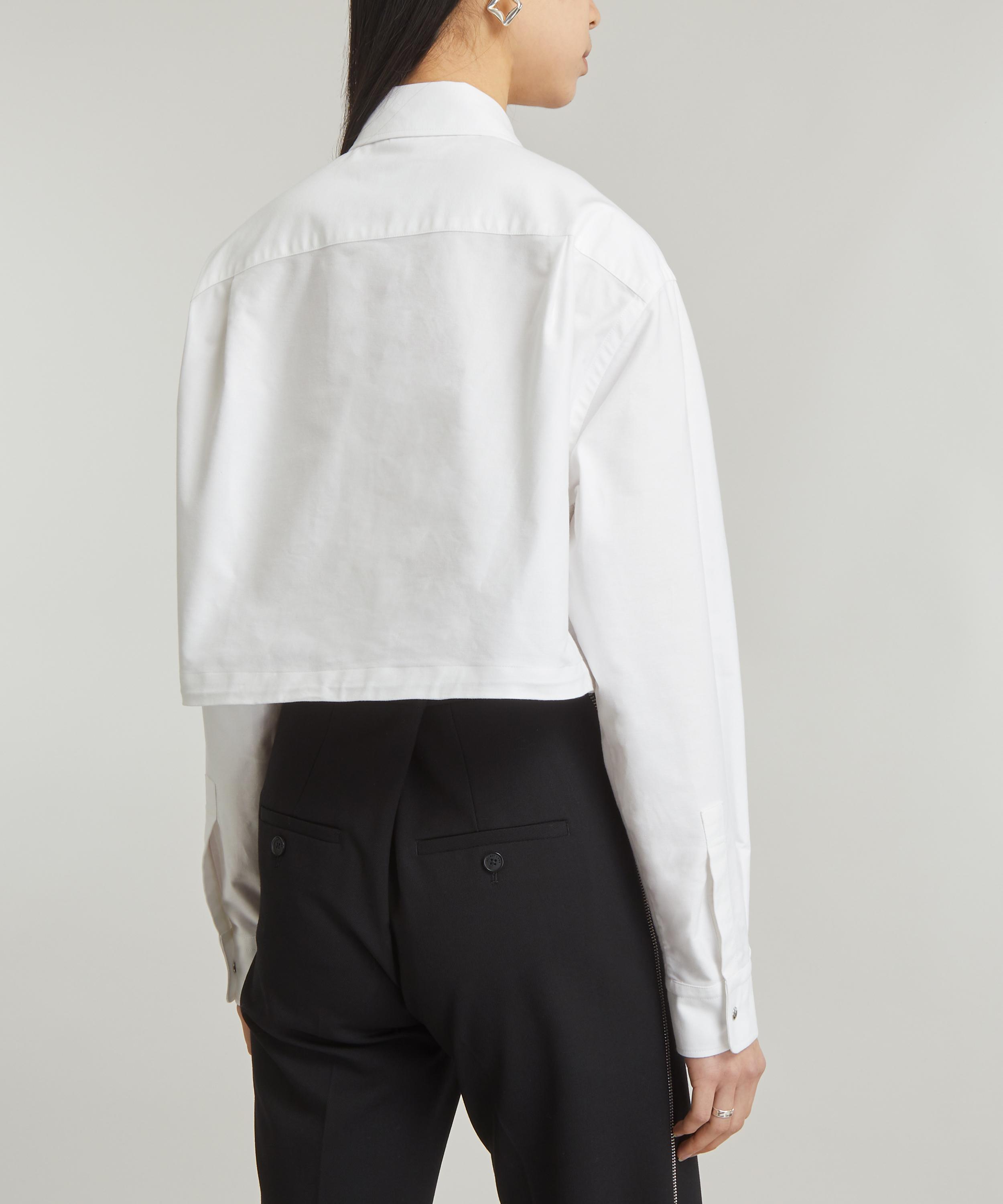 Moncler - Cropped Cotton Shirt image number 3