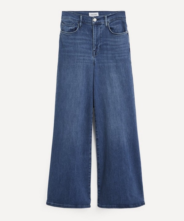 Frame - Le Palazzo Crop Wide-Leg Jeans image number null