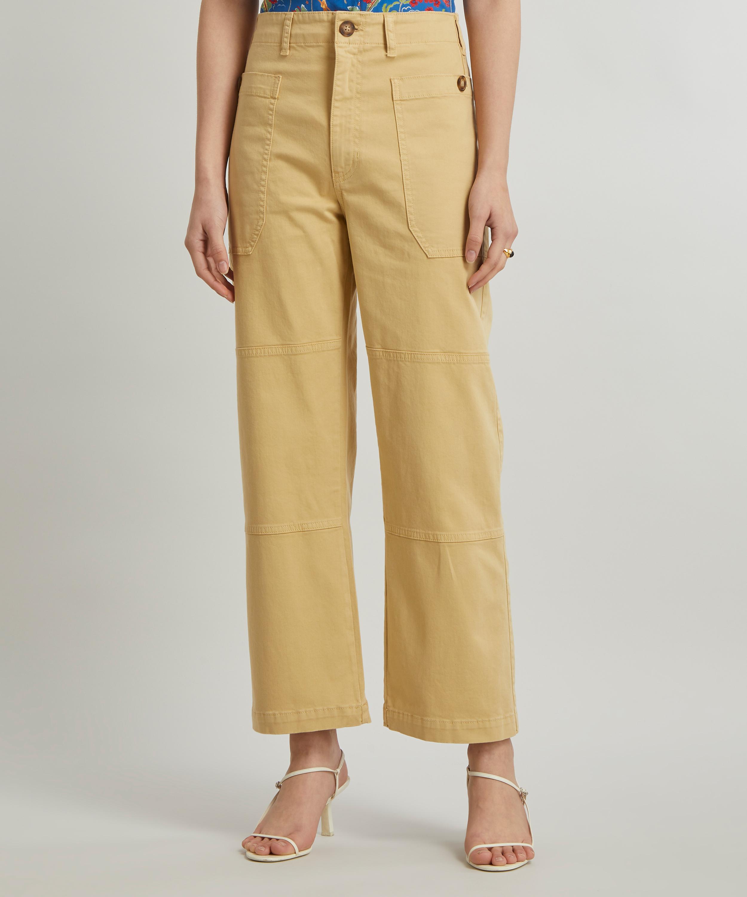 Frame - Oversized Pocket Utility Trousers image number 2