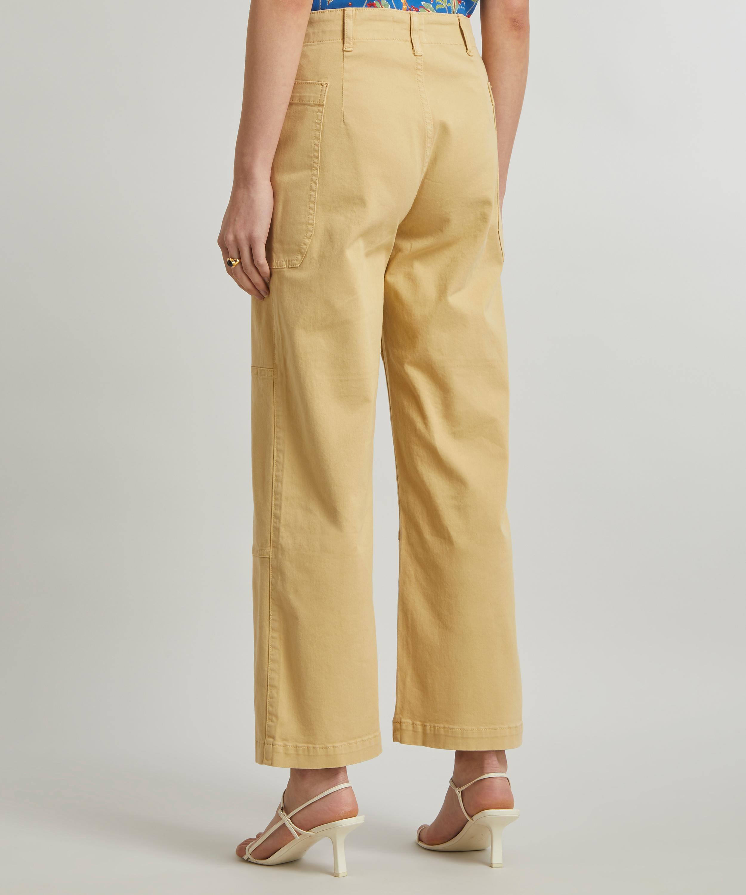 Frame - Oversized Pocket Utility Trousers image number 3