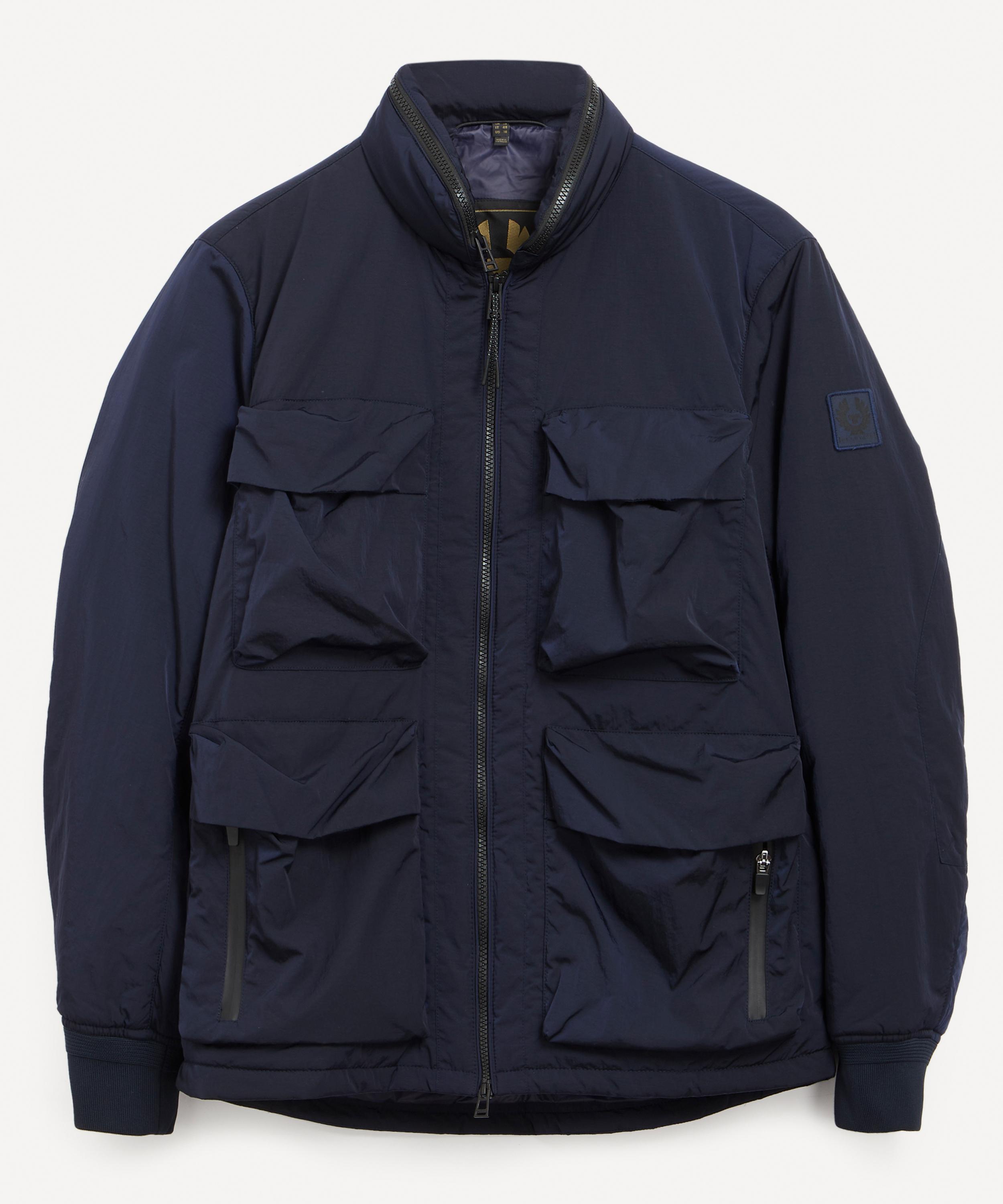 Belstaff - Varial Shimmer Shell Dark Ink Jacket image number 0
