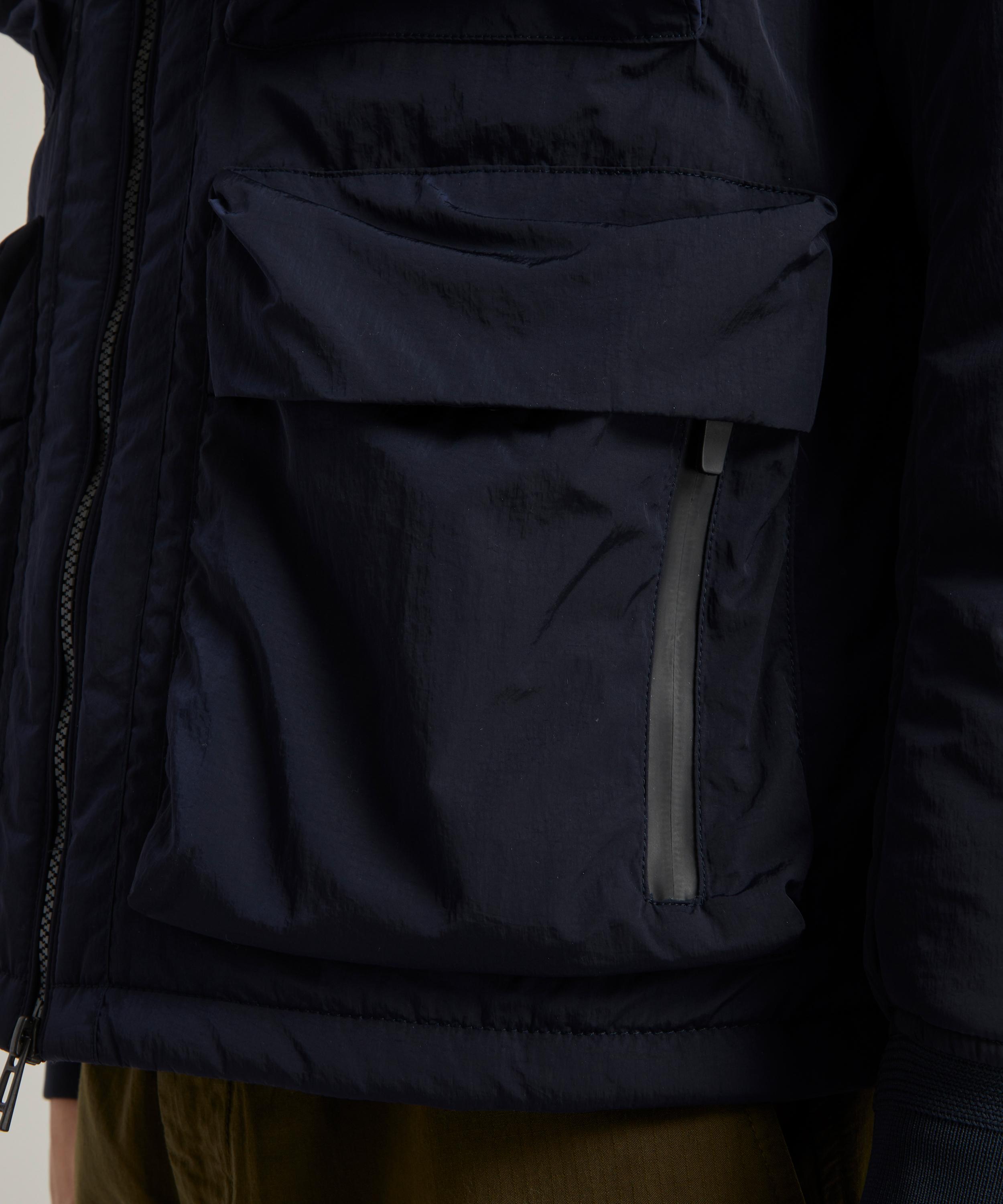 Belstaff - Varial Shimmer Shell Dark Ink Jacket image number 4