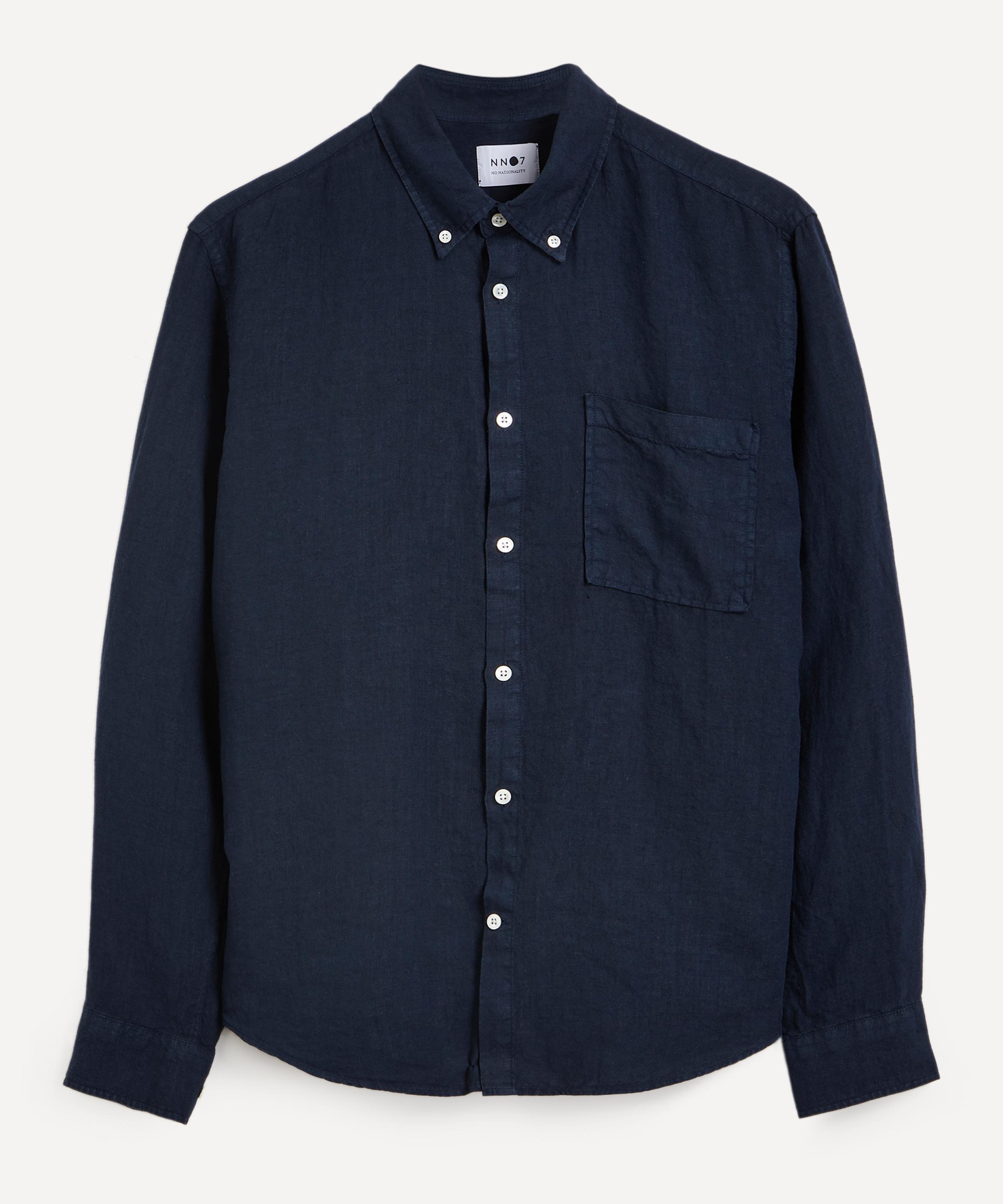 NN.07 - Arne 5706 Regular Linen Shirt image number 