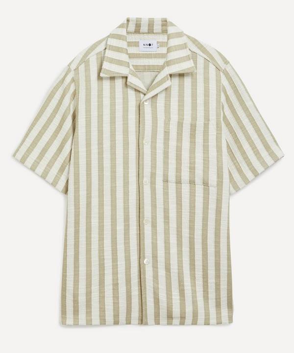 NN07 - Julio 3515 Striped Cotton-Blend Shirt image number 0