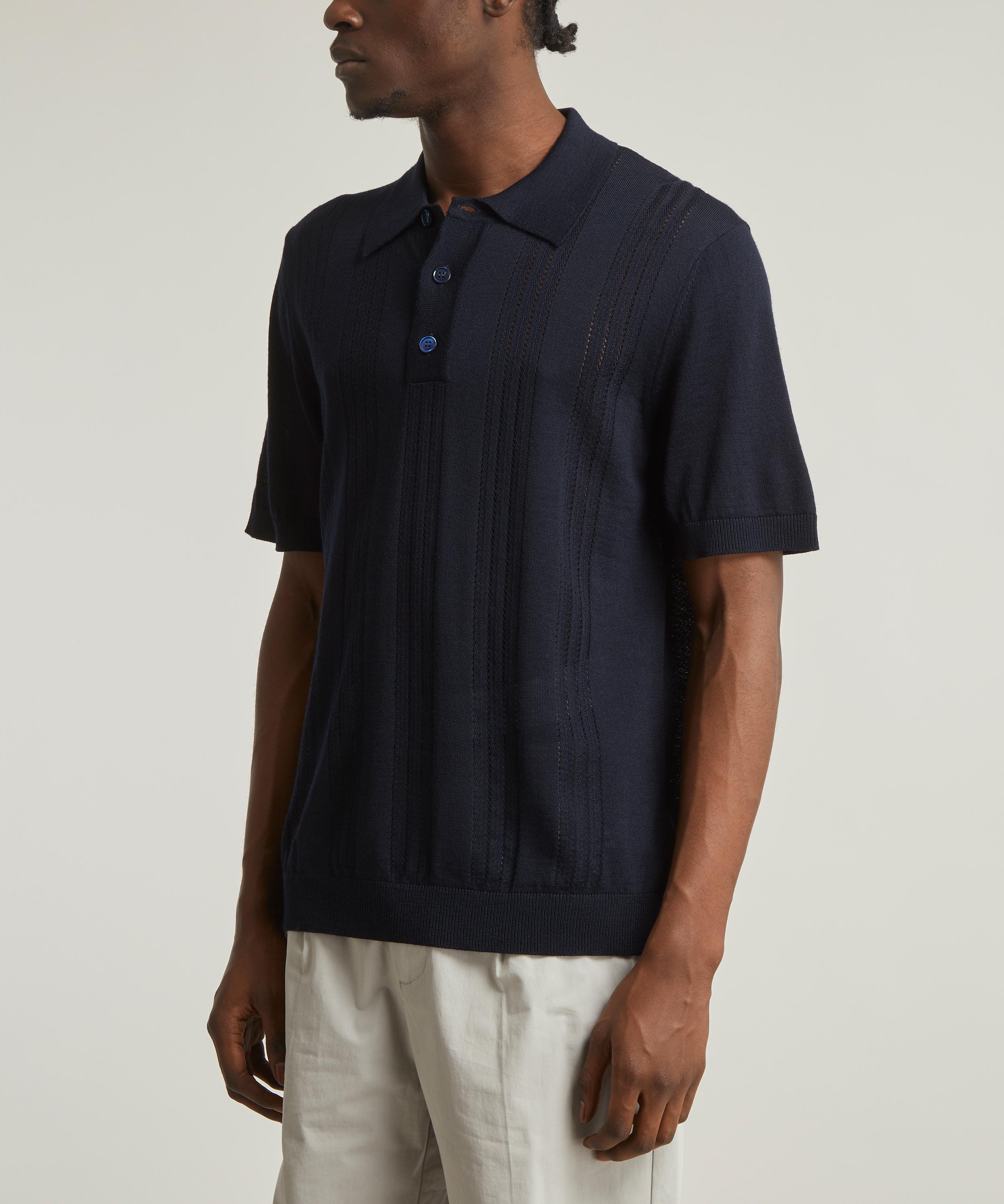 NN07 - Thor 6539 Wool Blend Polo Top image number 2