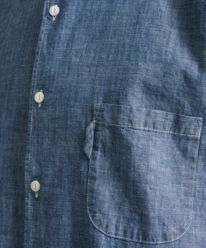YMC - Earth Curtis Chambray Shirt image number 4