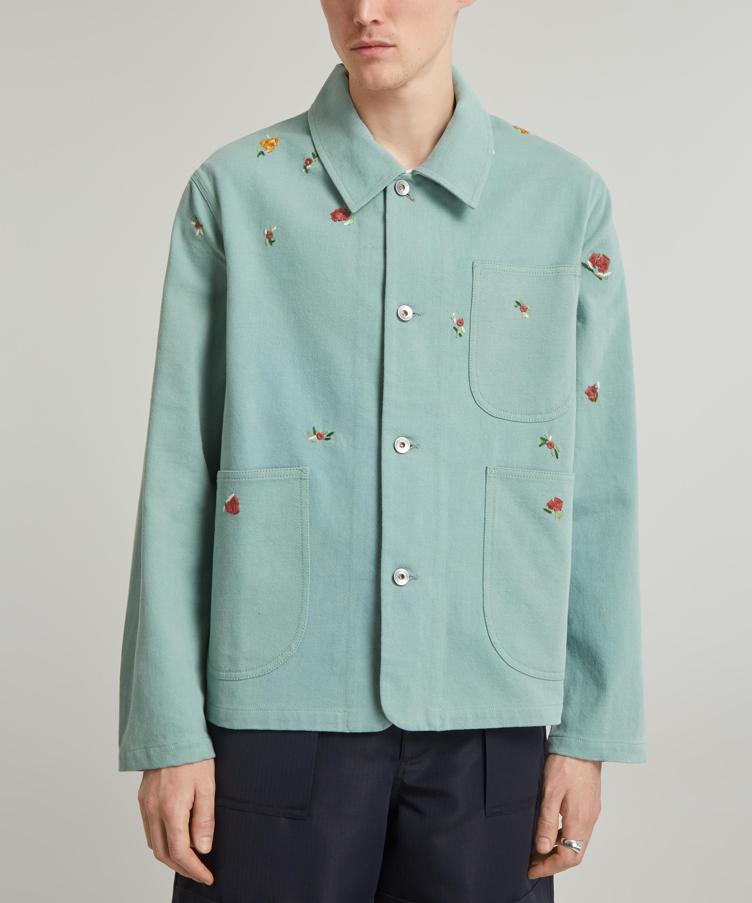 YMC Floral-Embroidered Labour Chore Jacket | Liberty