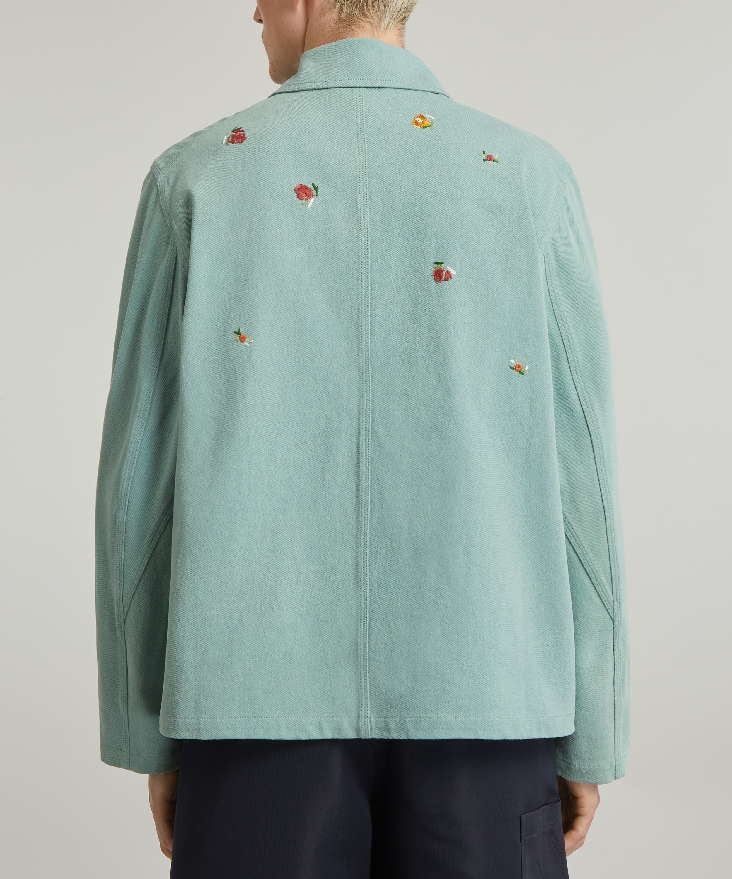 YMC Floral-Embroidered Labour Chore Jacket | Liberty