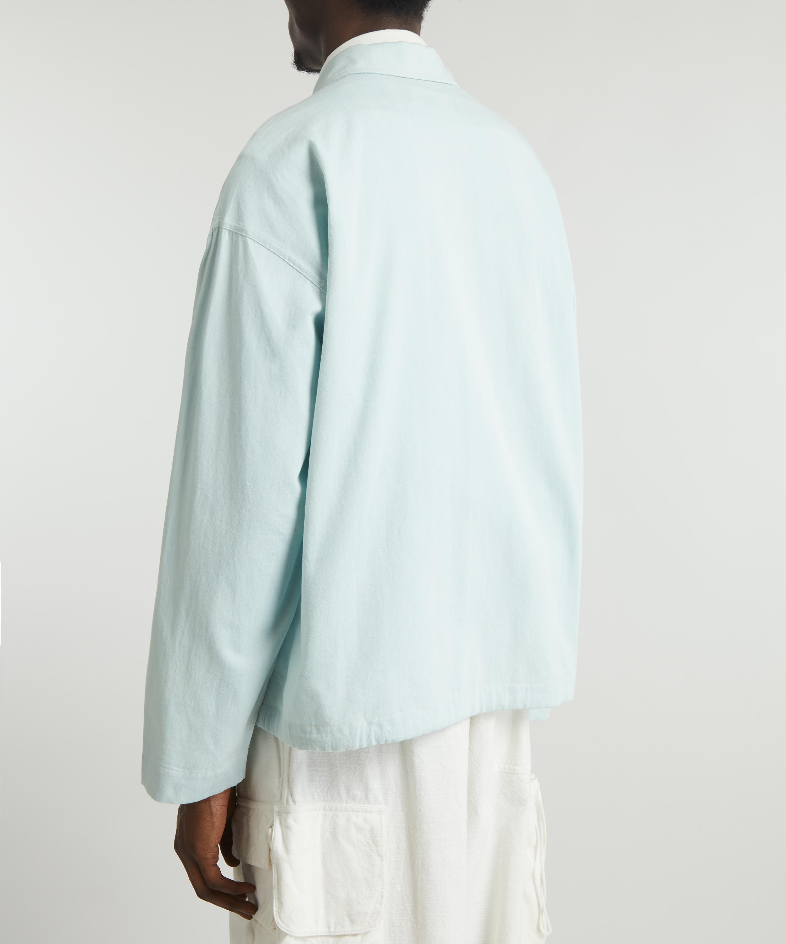 YMC - Floral Embroidered PJ Shirt image number 3