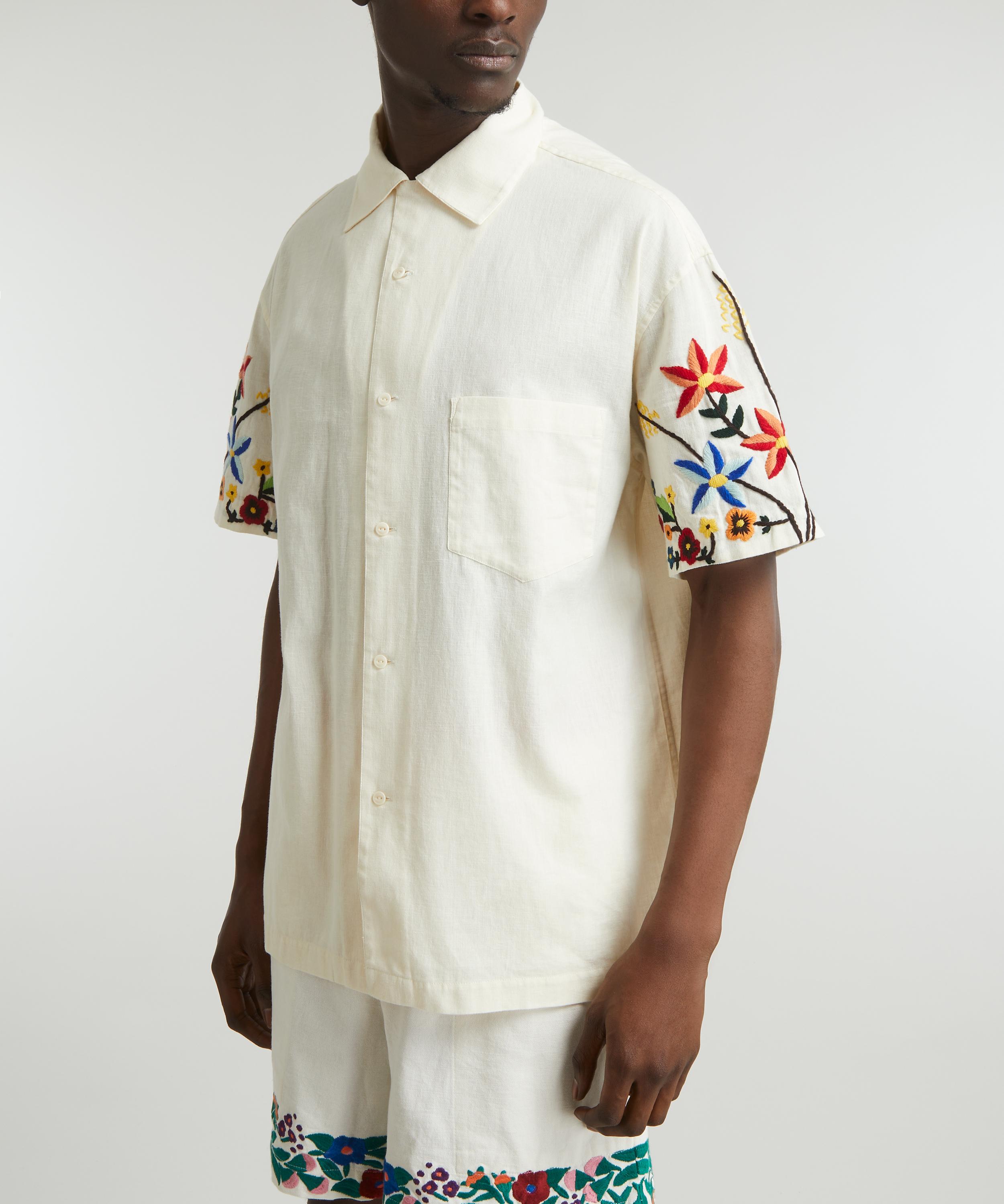 YMC - Idris Embroidered Shirt image number 2
