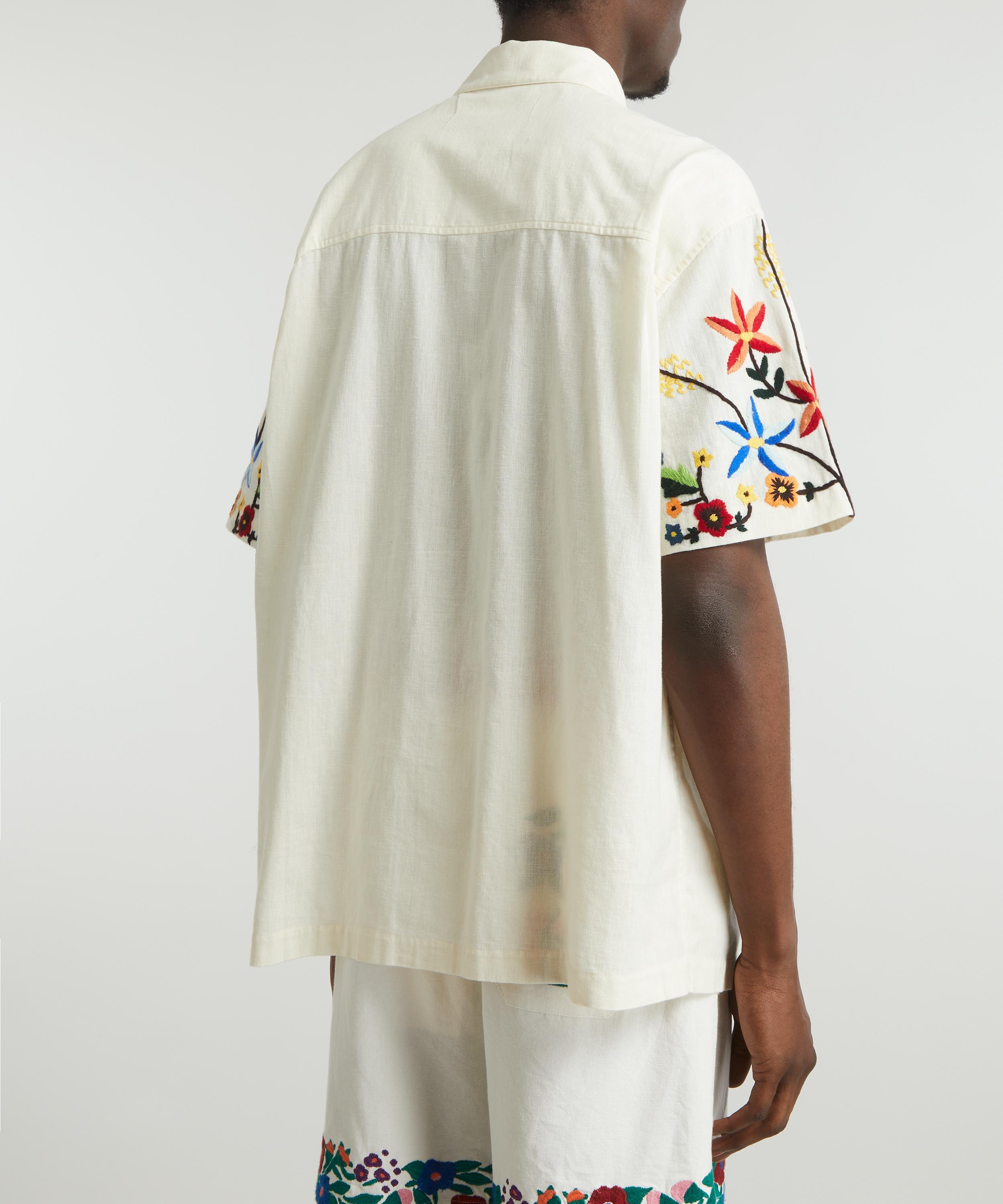 YMC - Idris Embroidered Shirt image number 3