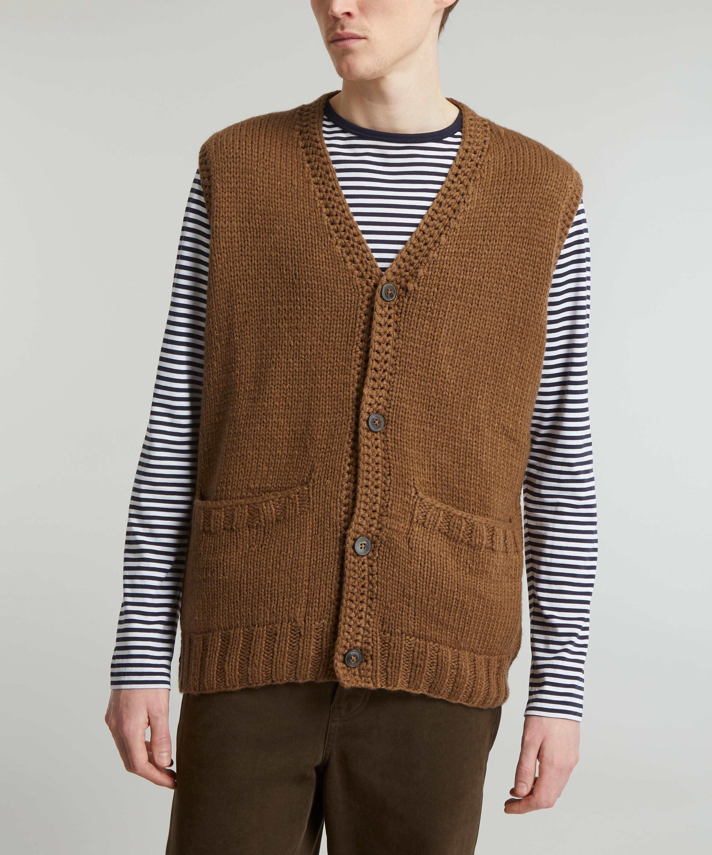 YMC - Appalachian Hand-Knitted Waistcoat image number 2