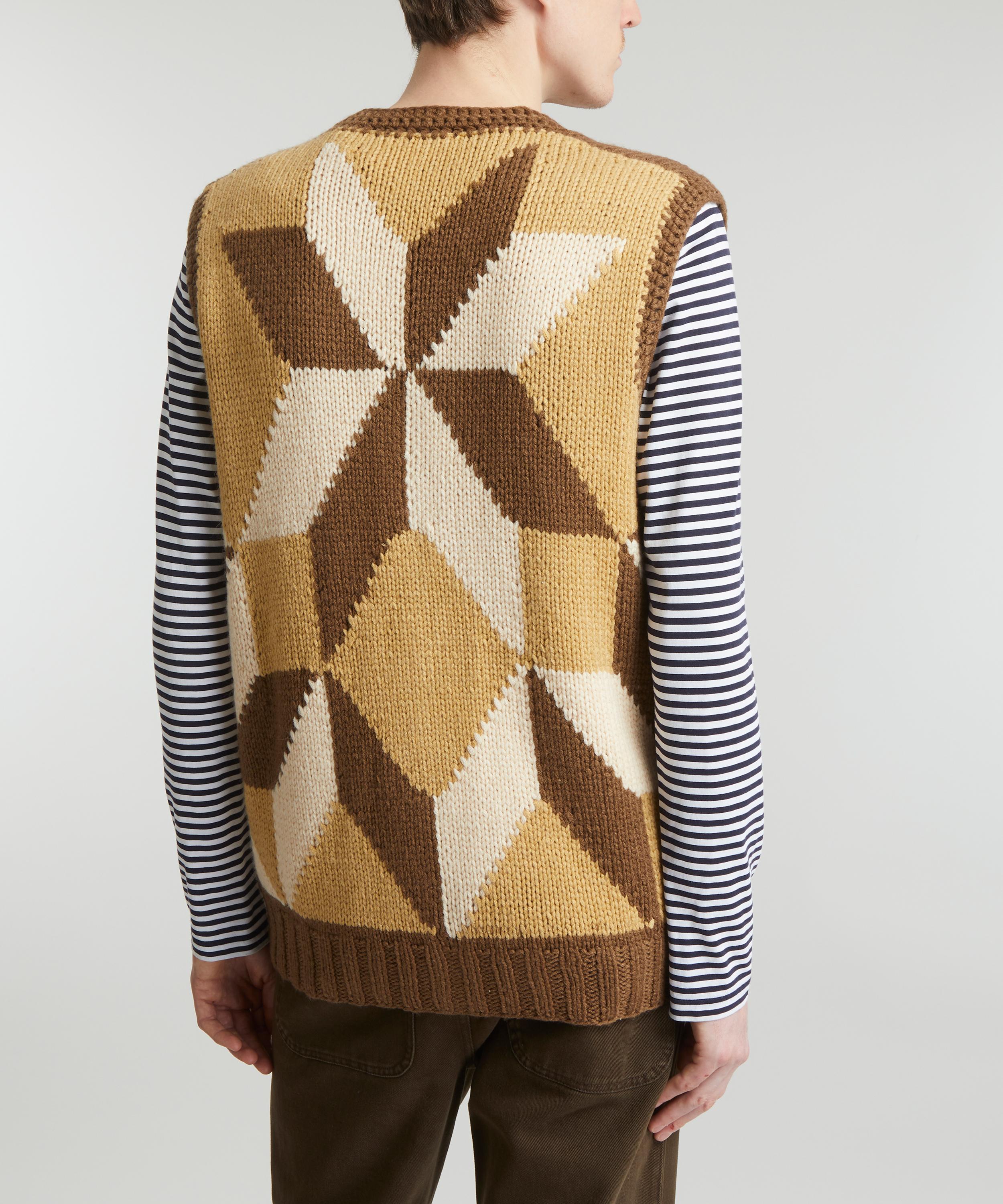 YMC - Appalachian Hand-Knitted Waistcoat image number 3