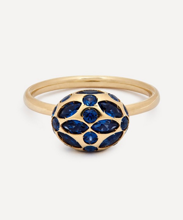 Liberty - 9ct Gold Aragon Blue Sapphire Ring image number null