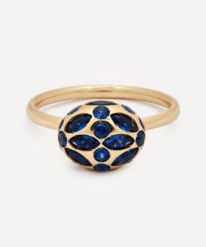 9ct Gold Aragon Blue Sapphire Ring