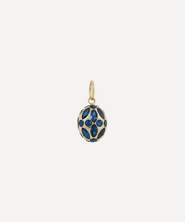 Liberty - 9ct Gold Aragon Blue Sapphire Pendant