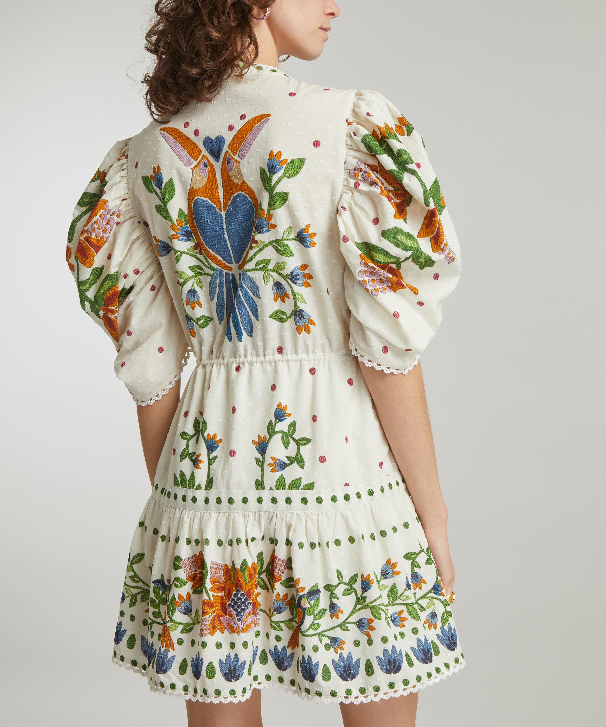 FARM Rio - Summer Garden Mini-Dress image number 3