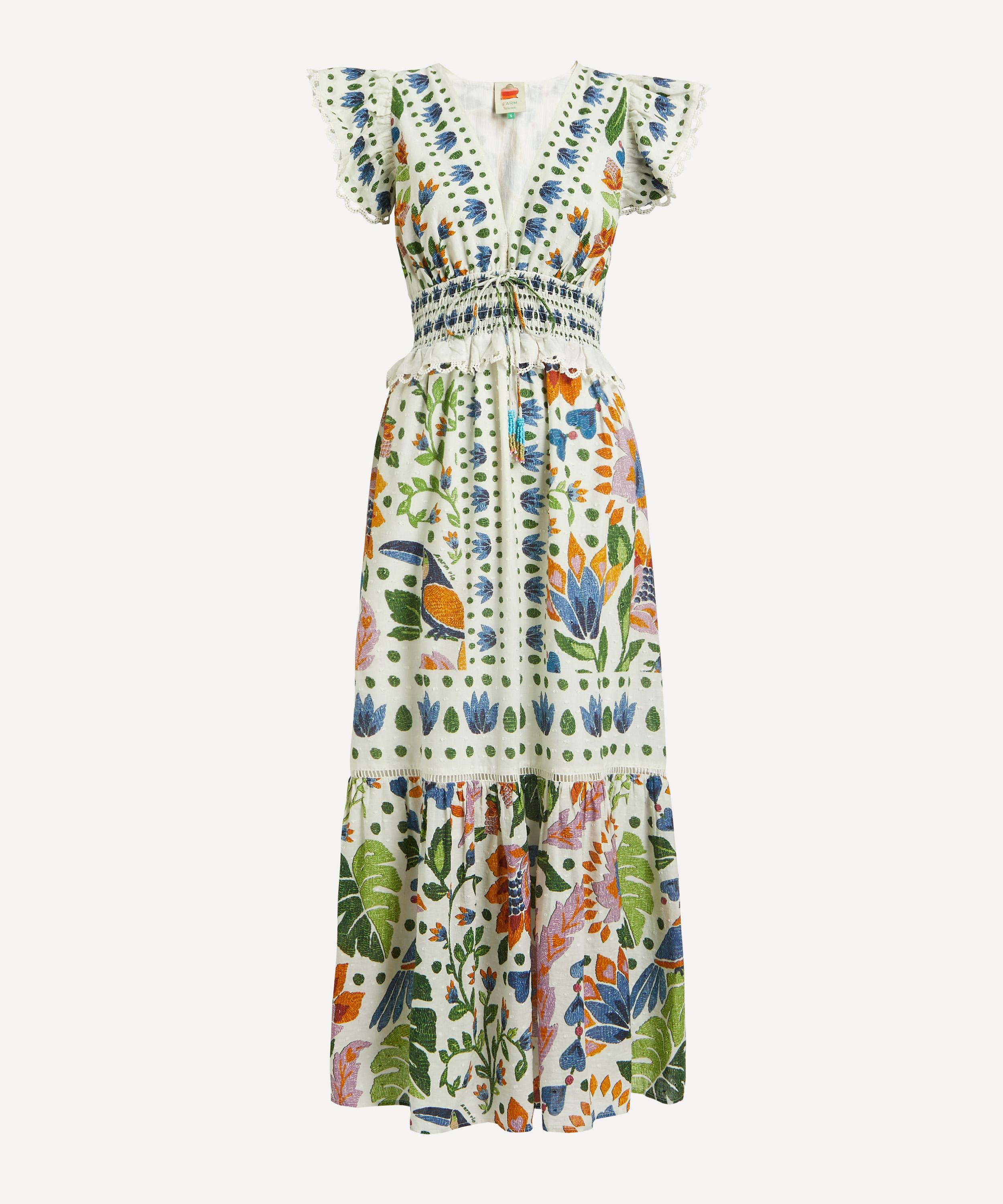 FARM Rio - Summer Garden Maxi-Dress image number 0