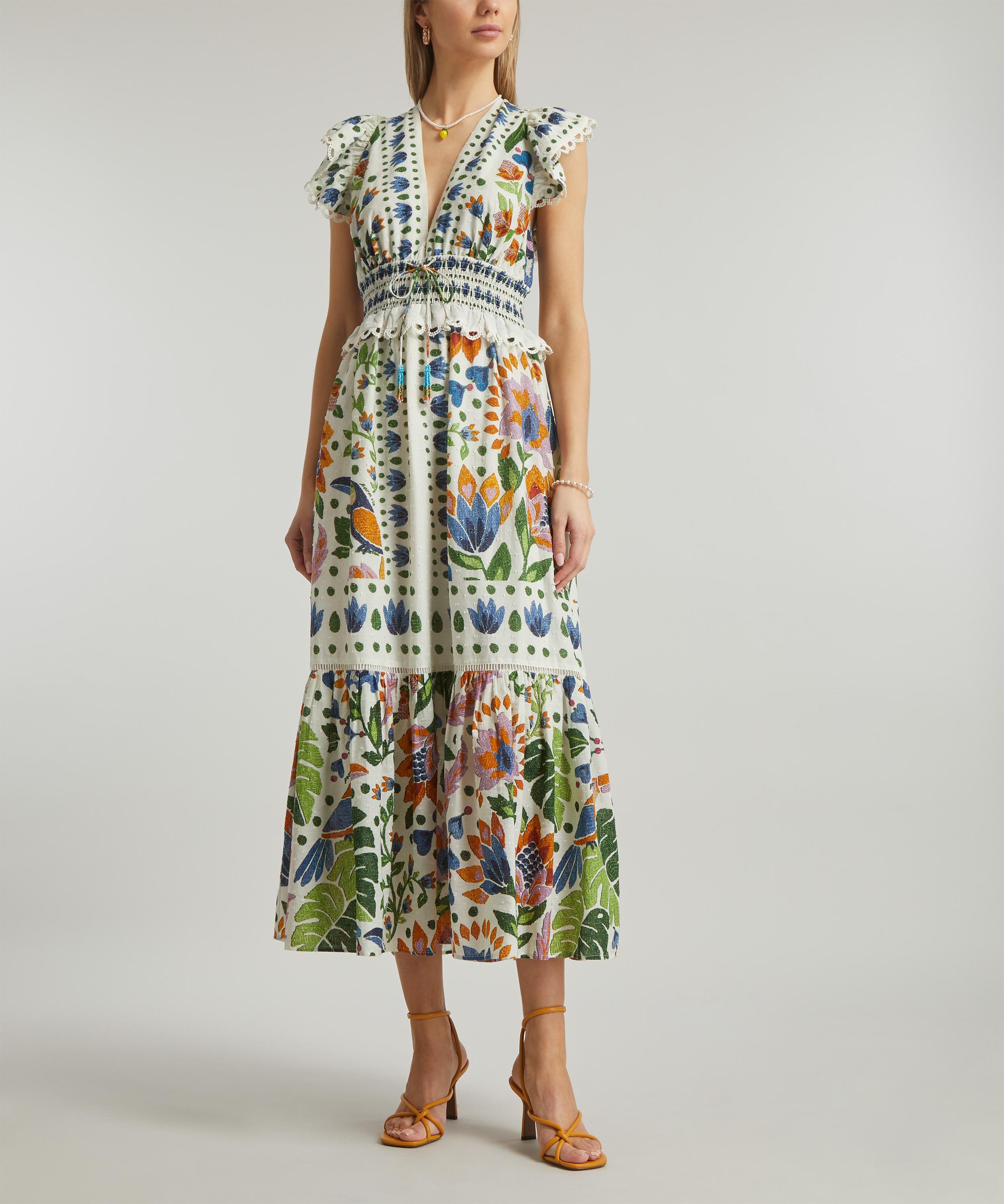 FARM Rio - Summer Garden Maxi-Dress image number 1