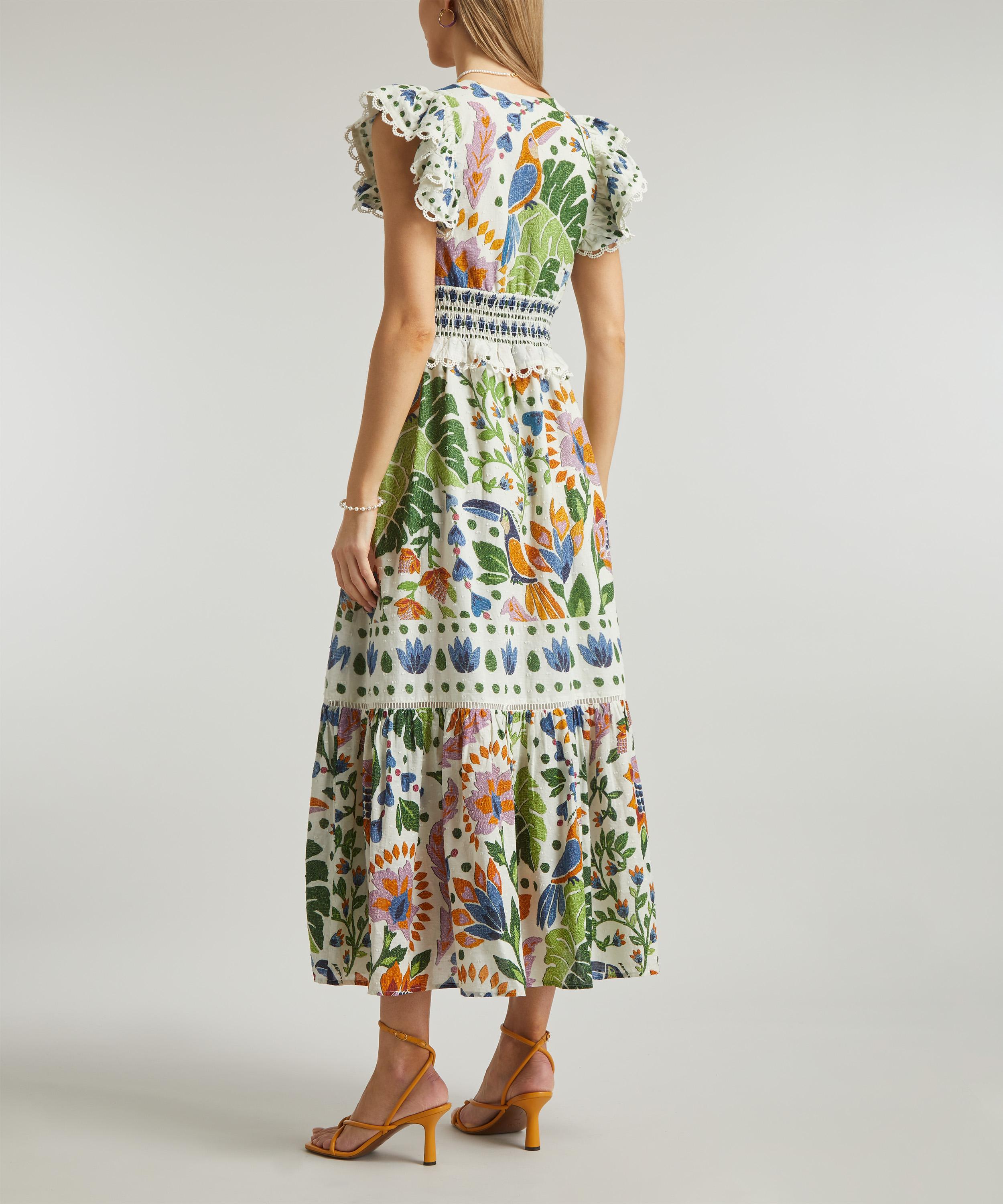 FARM Rio - Summer Garden Maxi-Dress image number 2