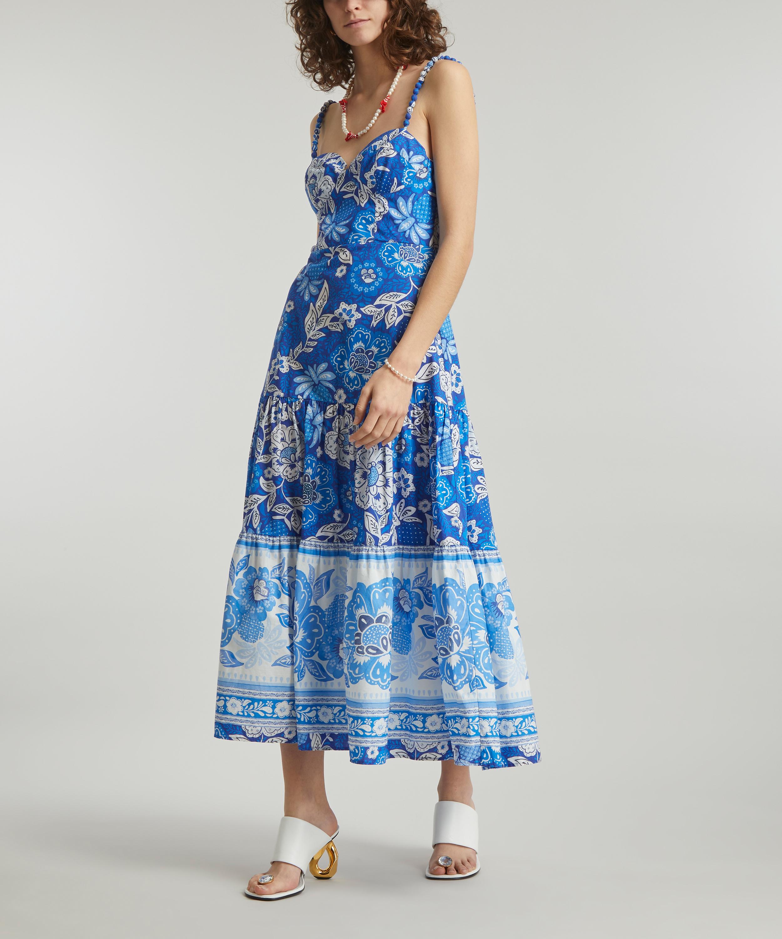 FARM Rio - Full of Flowers Midi-Dress image number 2