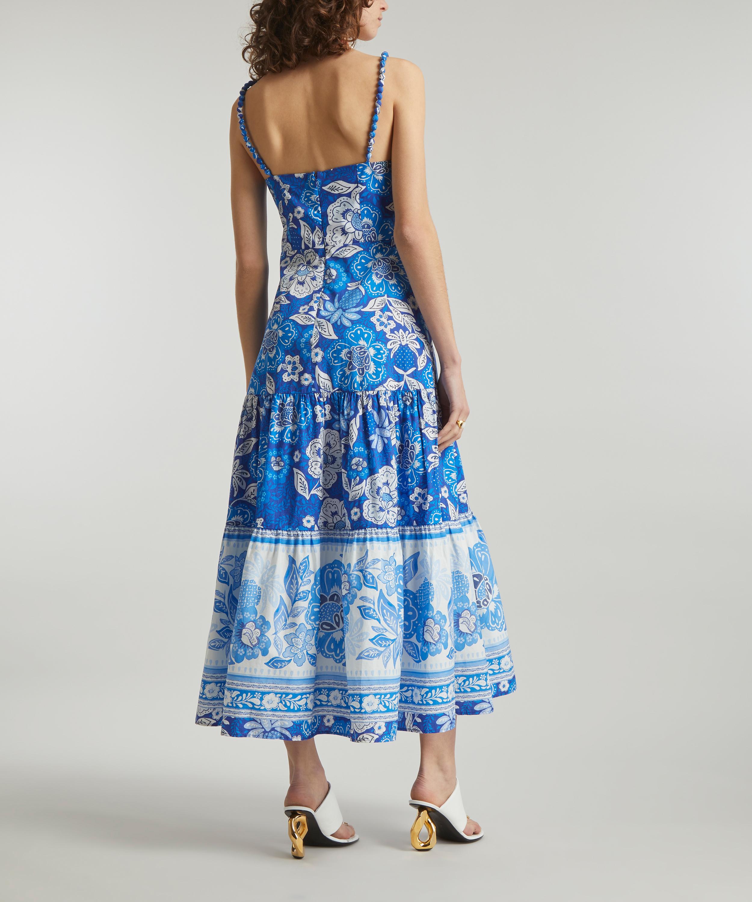 FARM Rio - Full of Flowers Midi-Dress image number 3