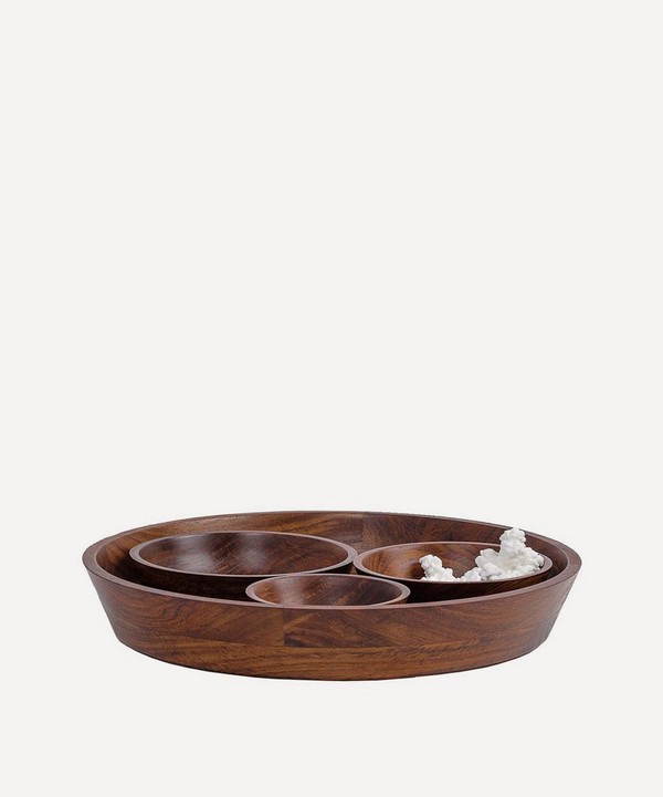 Tiipoi - Seva Wooden Bowls and Platter Set