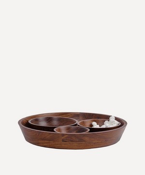 Tiipoi - Seva Wooden Bowls and Platter Set image number 0