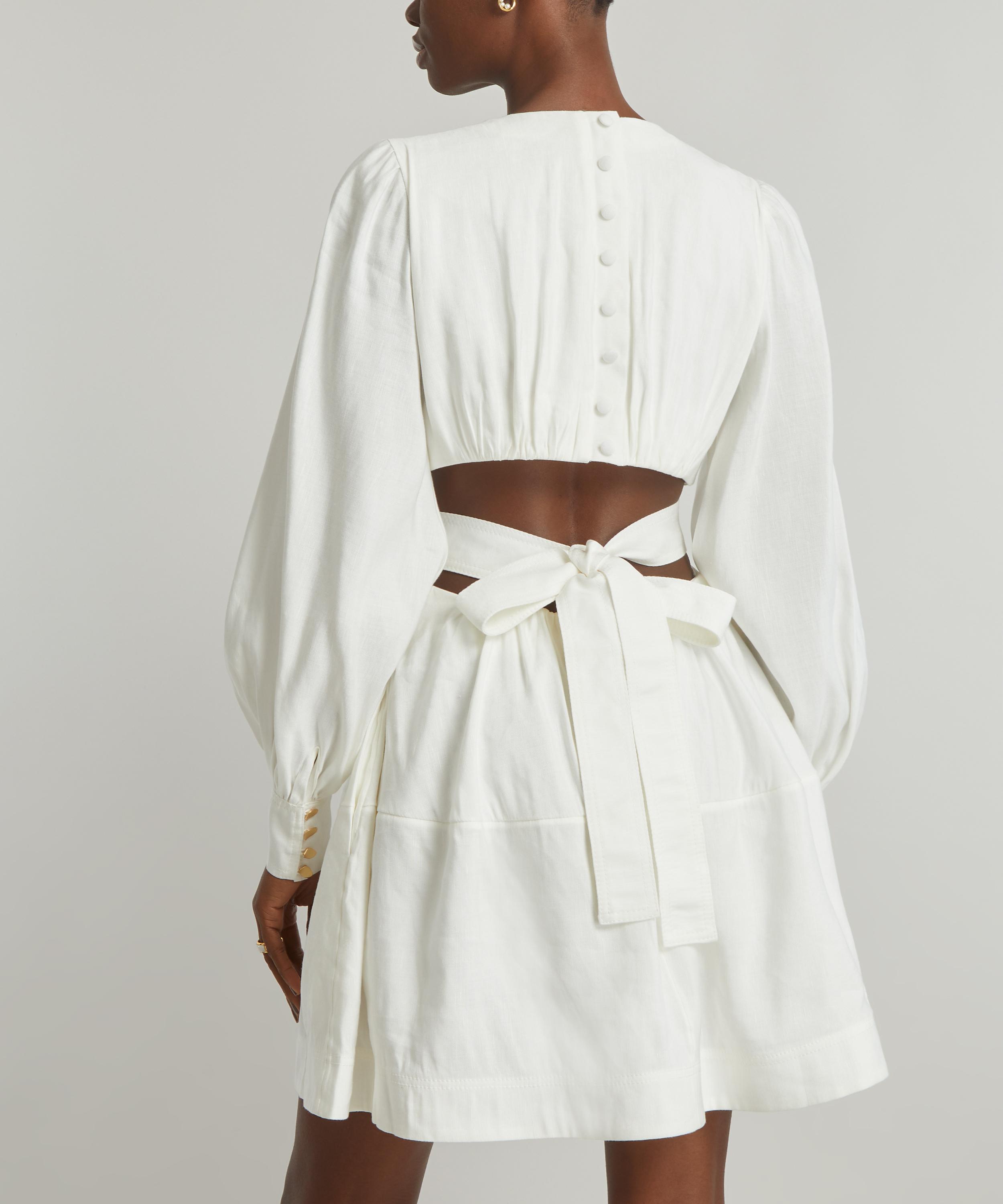Aje - Spectral V-Neck Mini-Dress image number 3