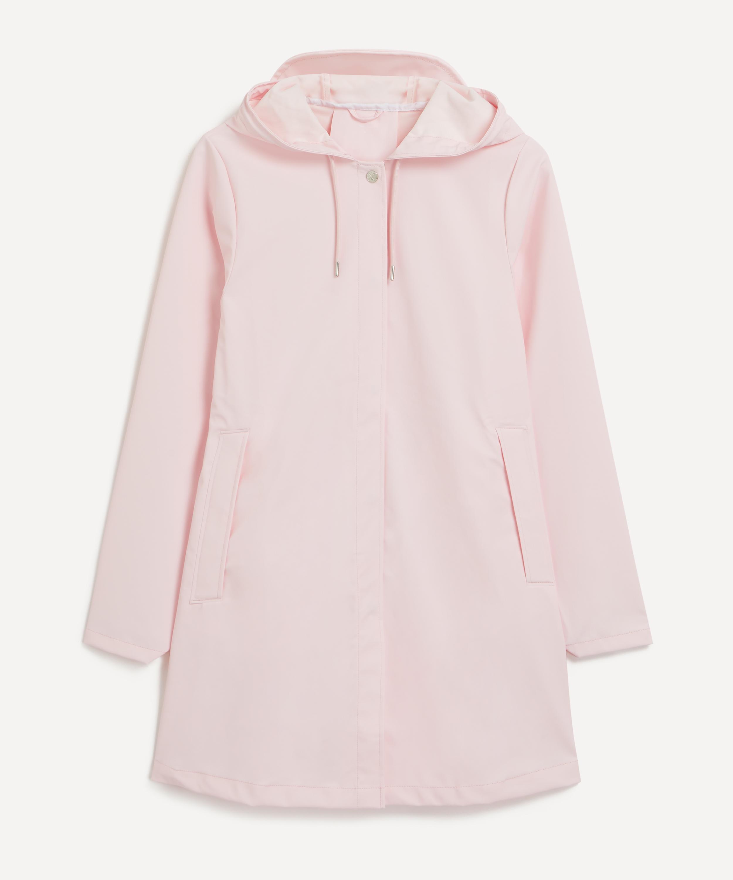 Light pink rain clearance jacket