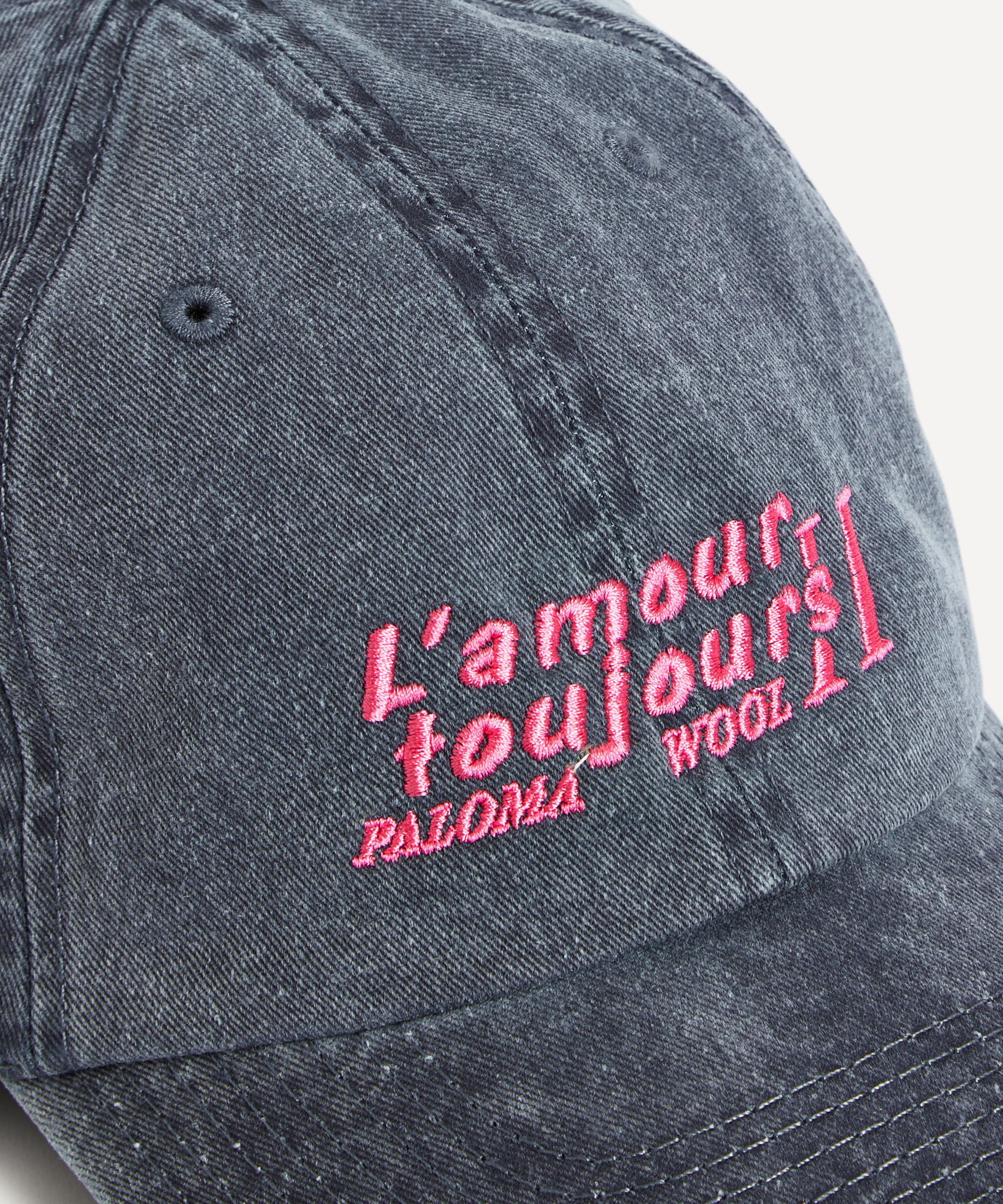 Paloma Wool Afortunato Embroidered Logo Cotton Baseball Cap | Liberty