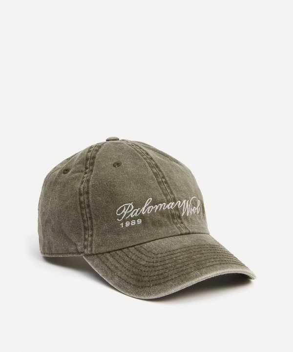 Paloma Wool - Embroidered Logo Cotton Baseball Cap image number null