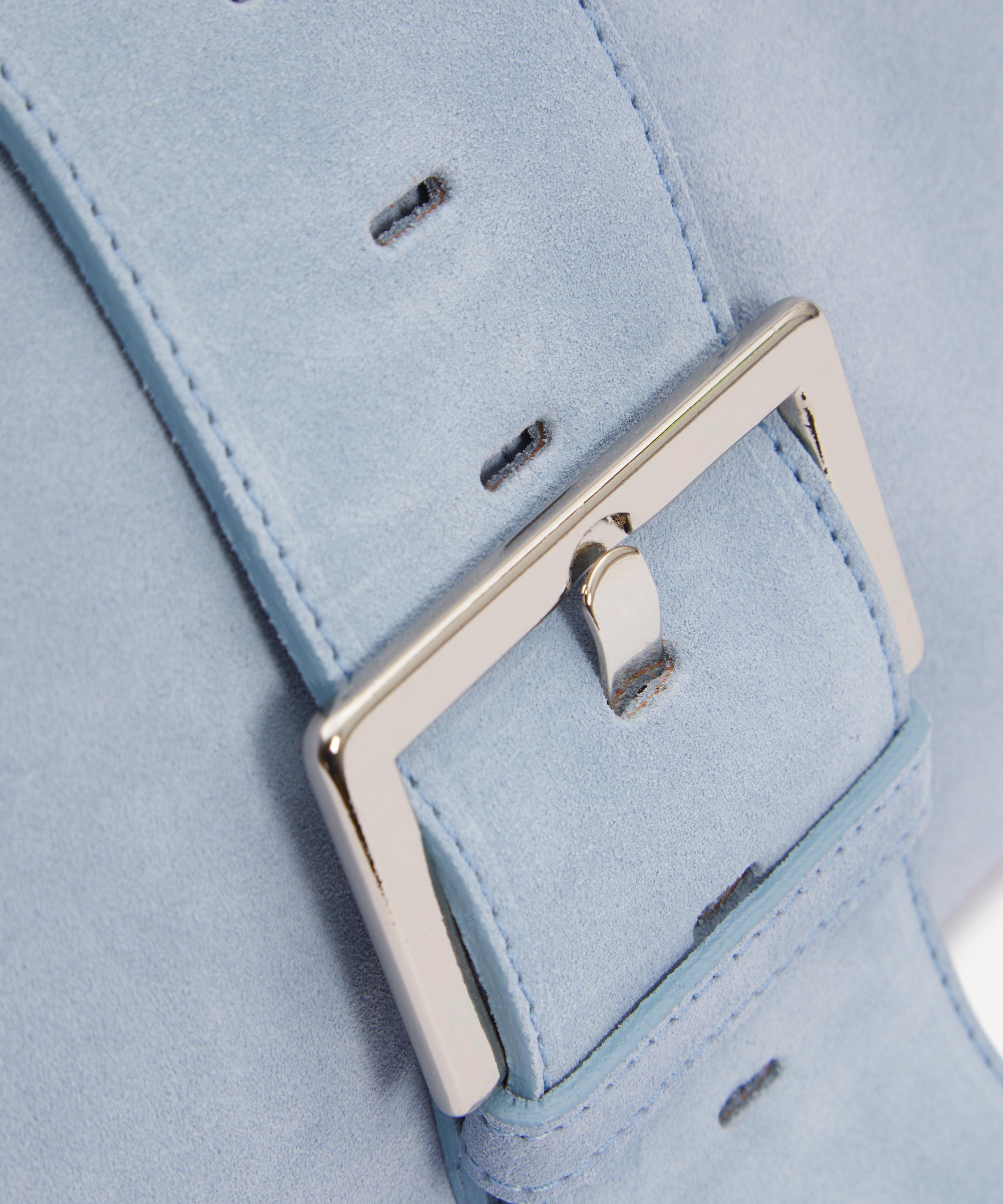 Paloma Wool - Leonora Suede Buckle Shoulder Bag image number 3