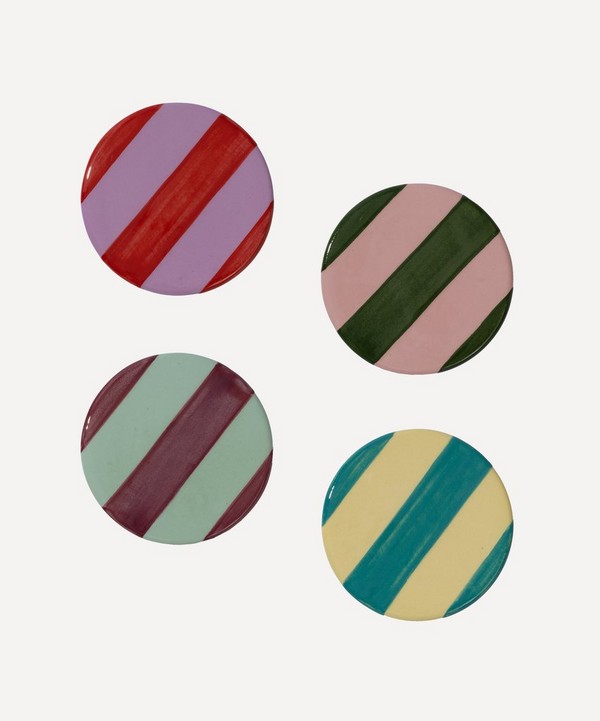 Vaisselle - Berlingot Stripe Coasters Set of 4 image number null