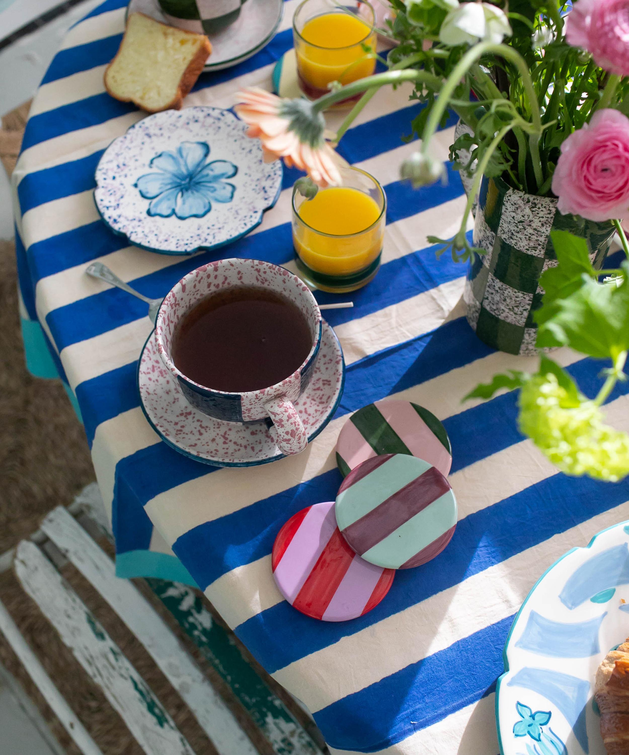 Striped Coaster Sets