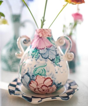 Vaisselle - Amphora Floral Watercolour Vase image number 2