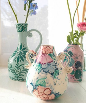 Vaisselle - Amphora Floral Watercolour Vase image number 4