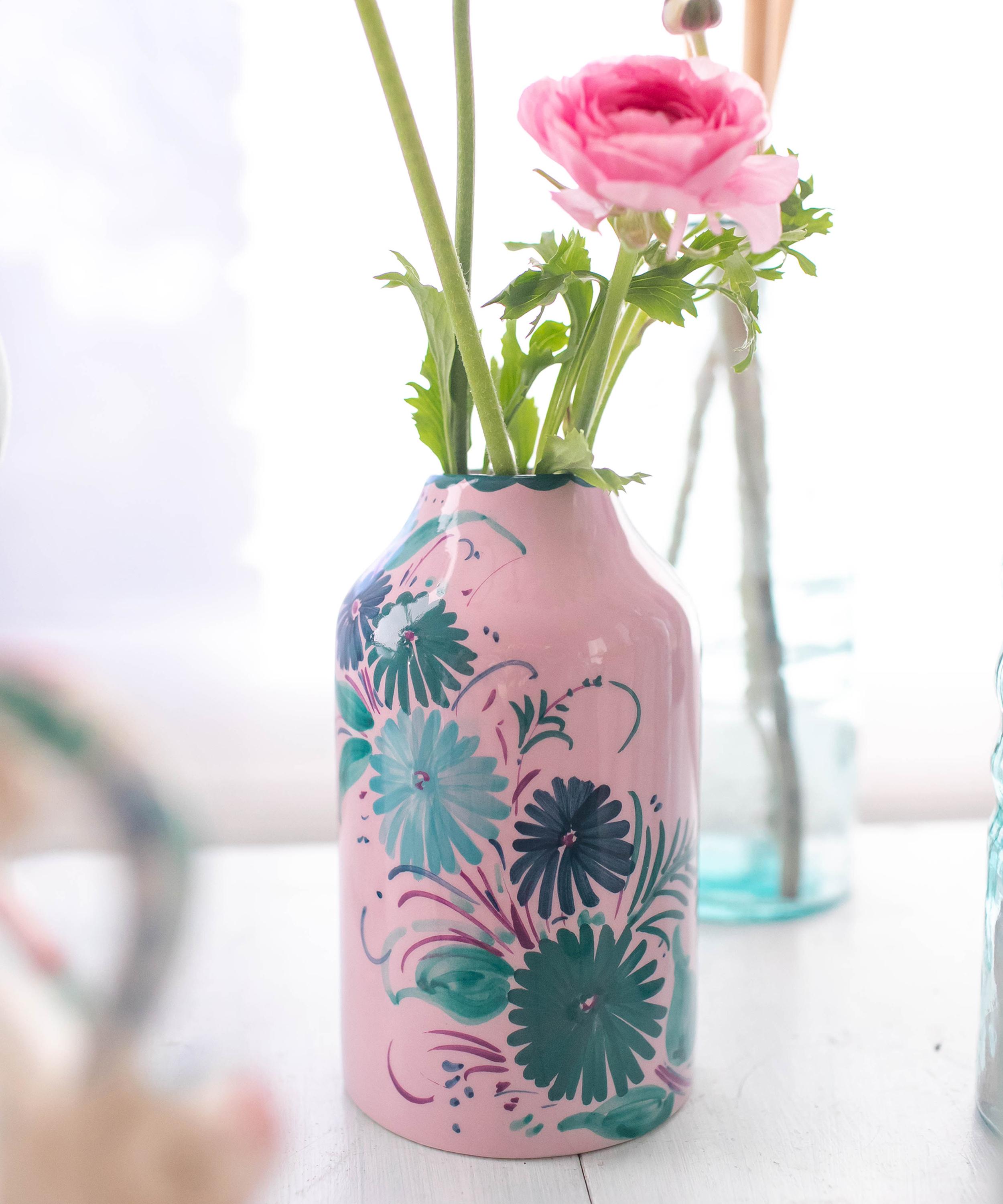 Vaisselle - Genie in a Bottle Pink Deco Vase image number 1