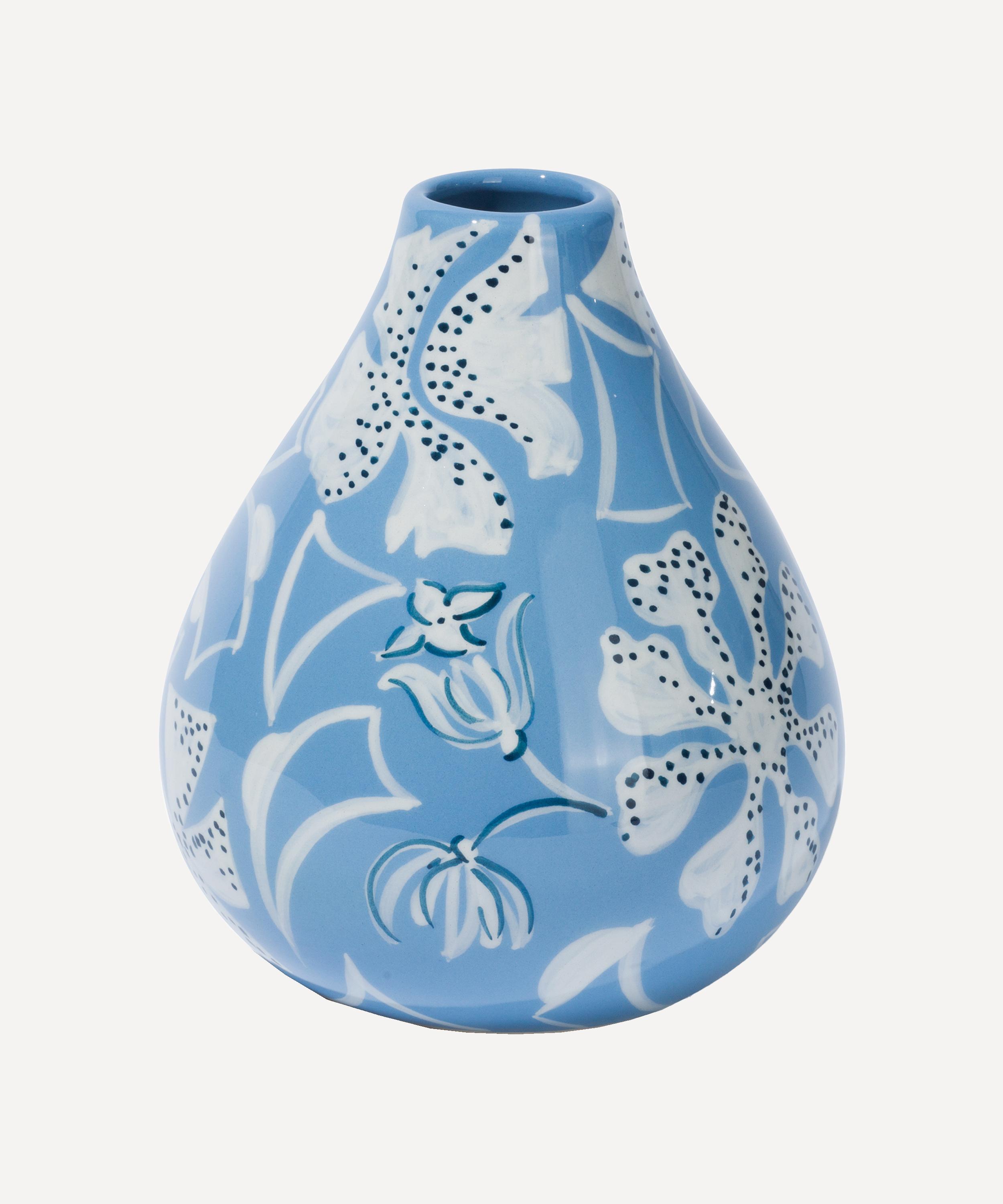 Vaisselle - Drop it Like it's Hot Atlantic Blue Vase image number 0