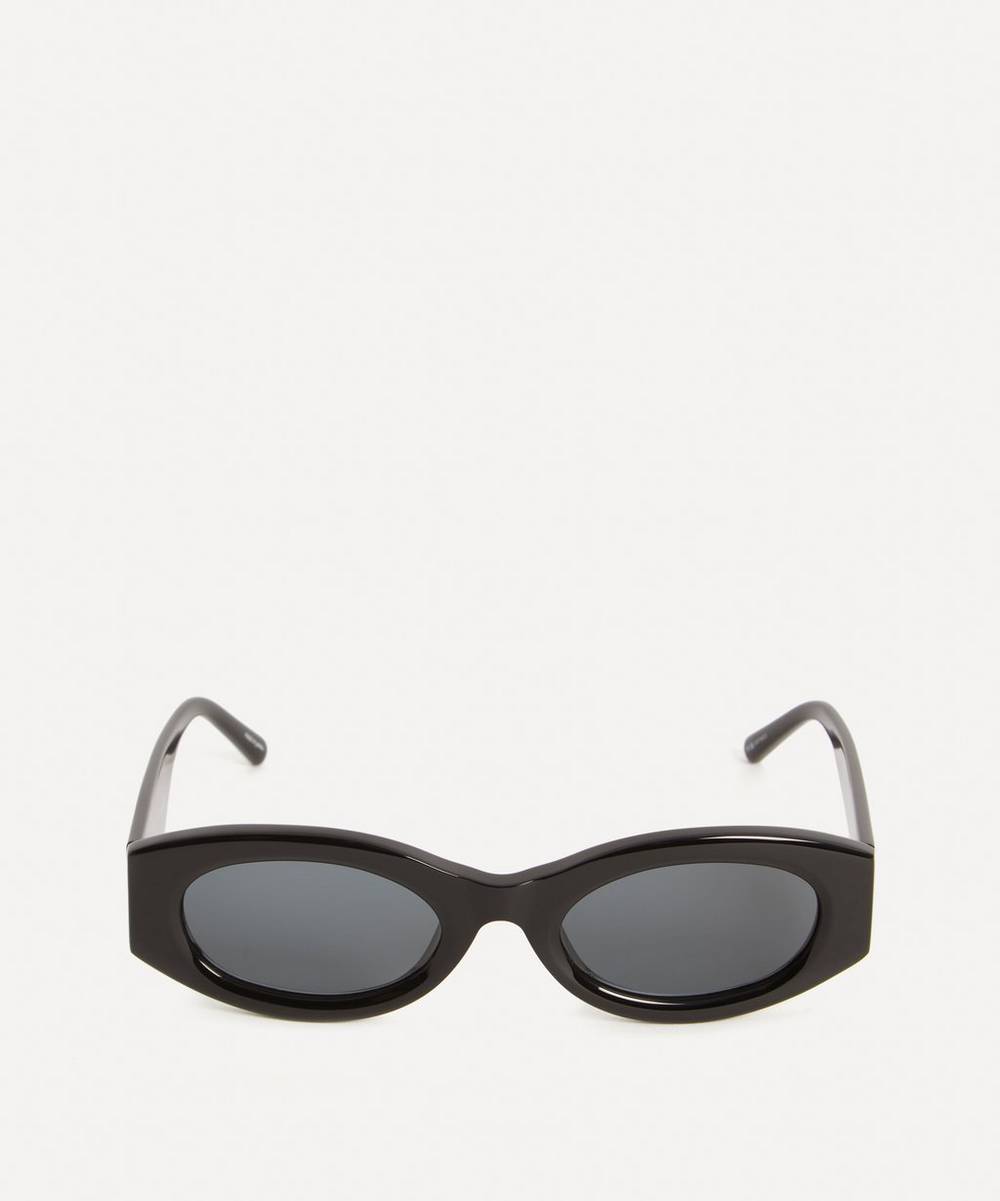 Linda Farrow - X The Attico Berta Oval Acetate Sunglasses