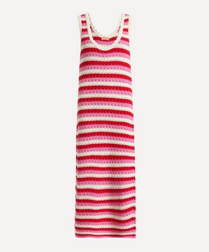 KITRI - Bunty Pink Stripe Knitted Dress image number 0