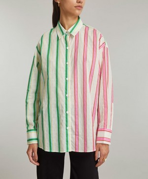KITRI - Marianna Multi-Stripe Shirt image number 2