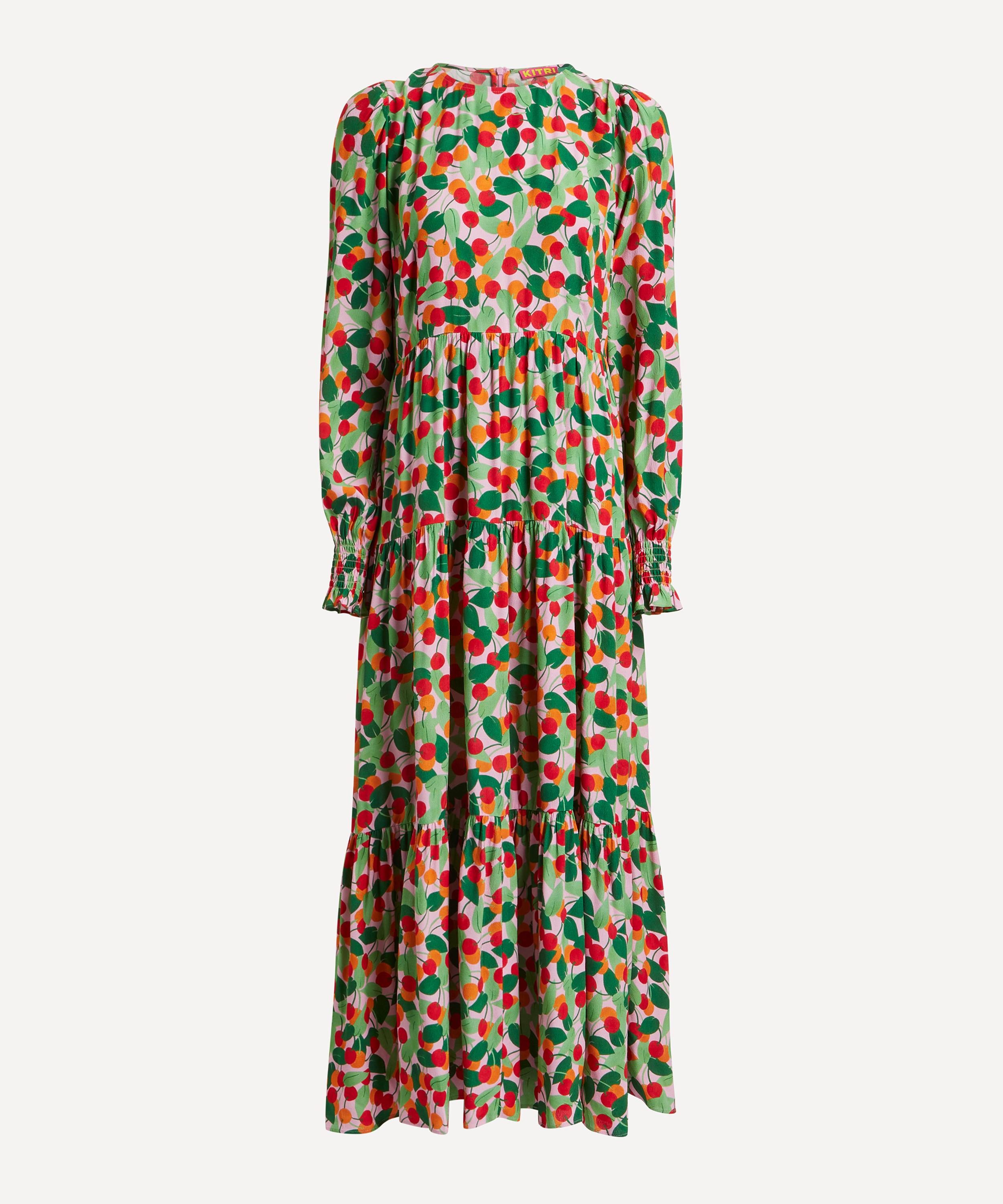 KITRI - Nicole Multi-Cherry Maxi-Dress image number 0