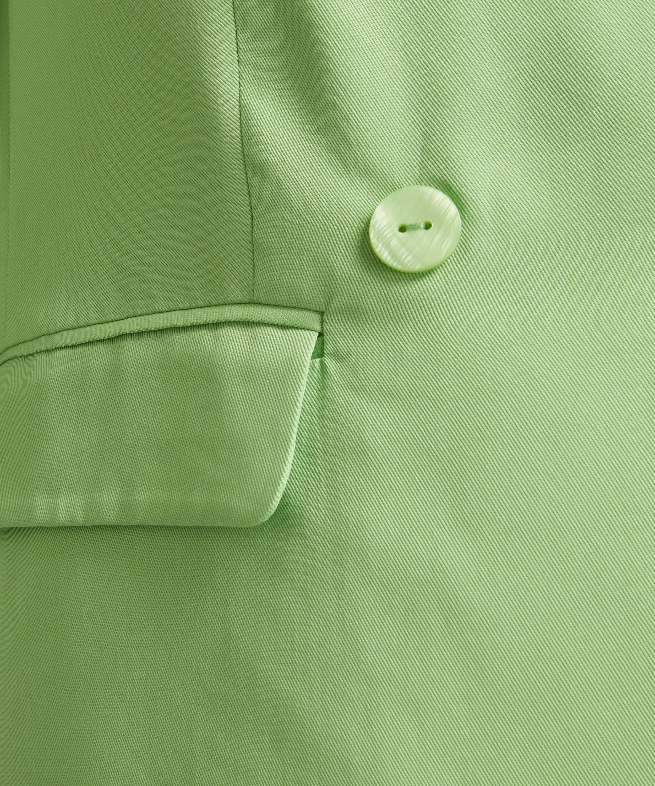 KITRI - Josephine Green Double-Breasted Blazer image number 4