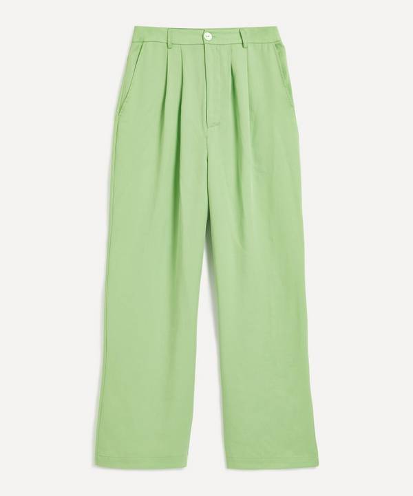 KITRI - Edith Green Wide-Leg Trousers image number 0