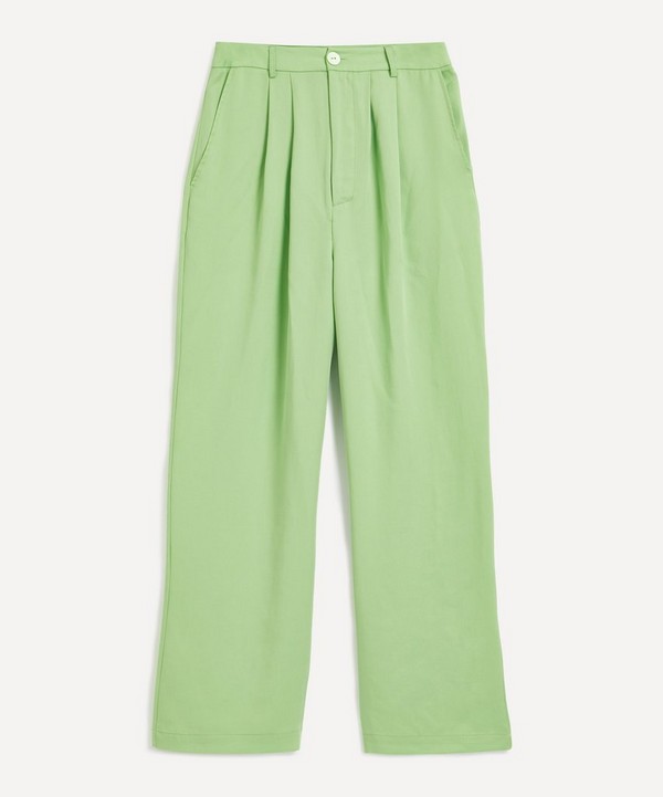 KITRI - Edith Green Wide-Leg Trousers image number null